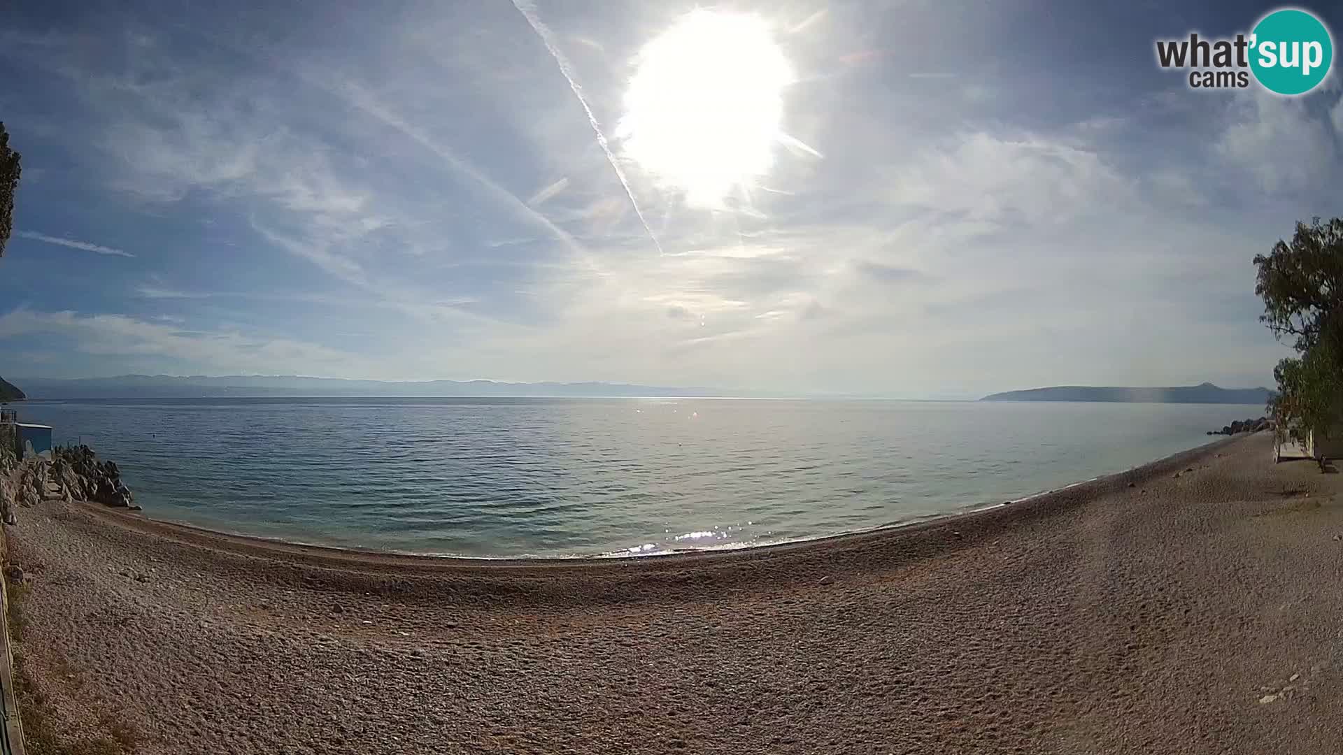 Webcam Sv. Ivan beach | Mošćenička Draga