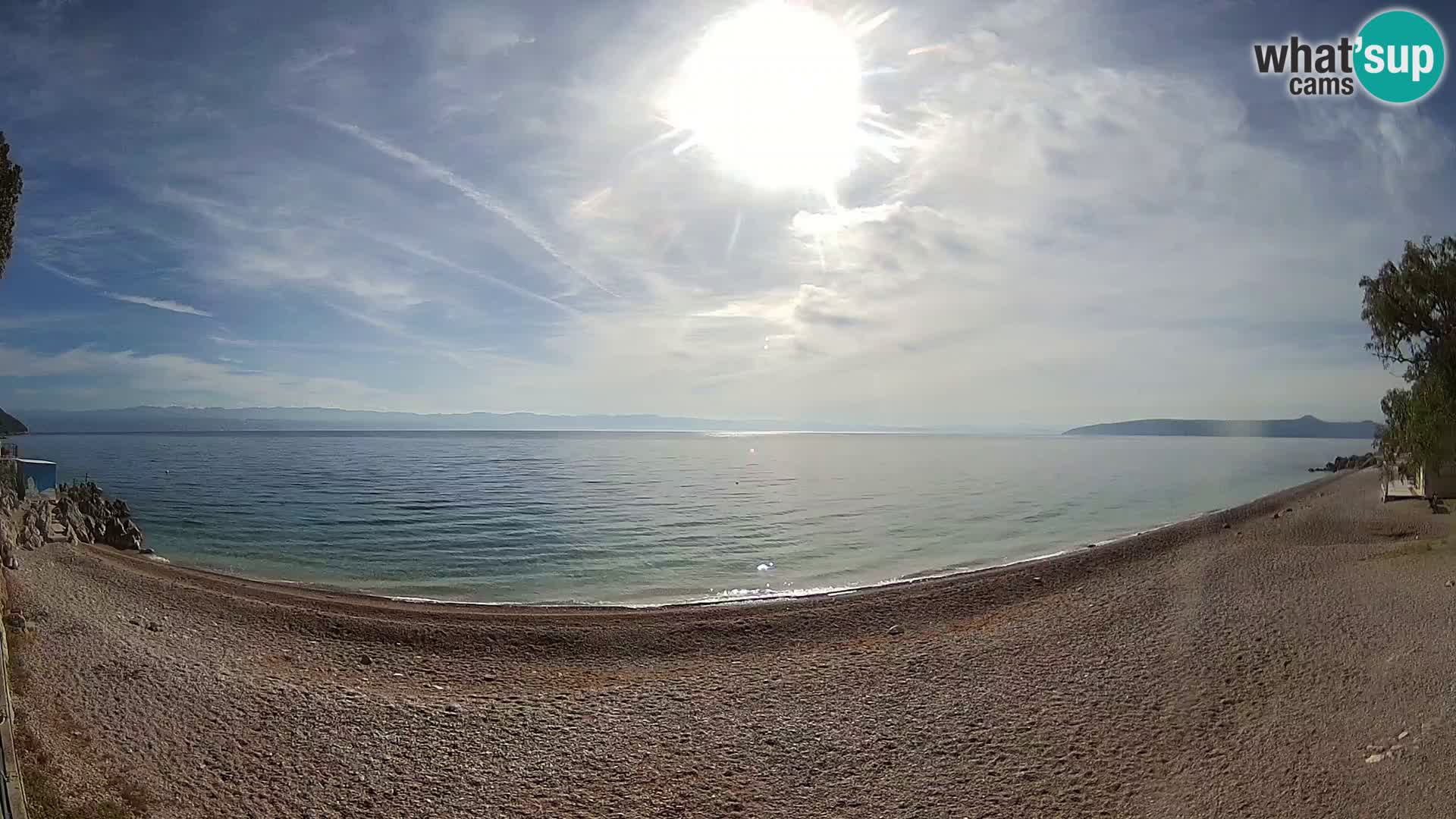 Webcam playa Sv. Ivan | Mošćenička Draga