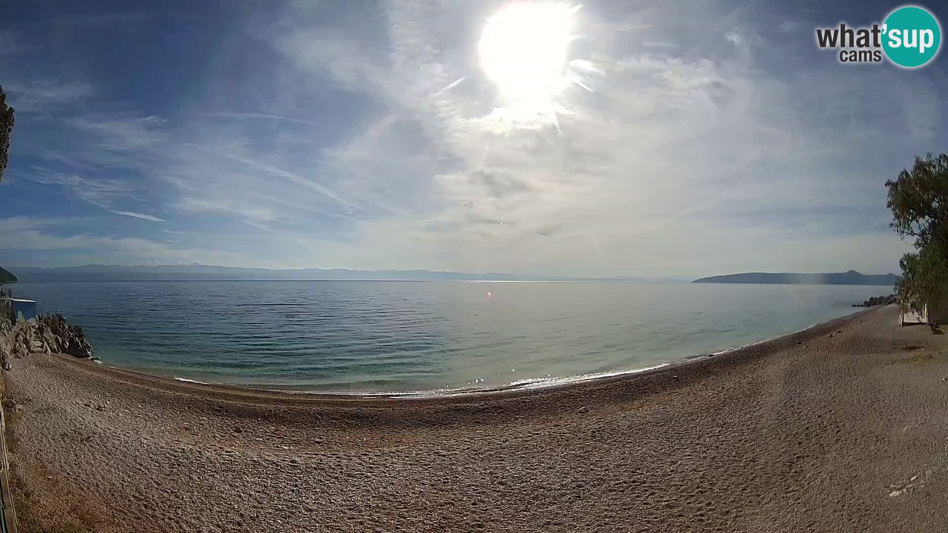 Webcam Sv. Ivan beach | Mošćenička Draga