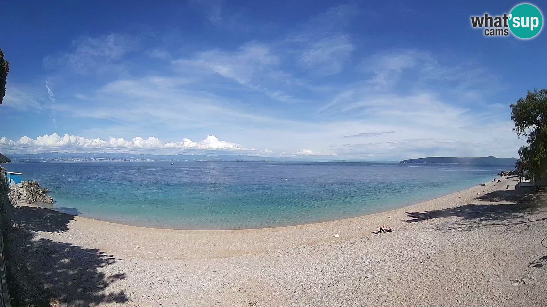 Webcam Sv. Ivan beach | Mošćenička Draga