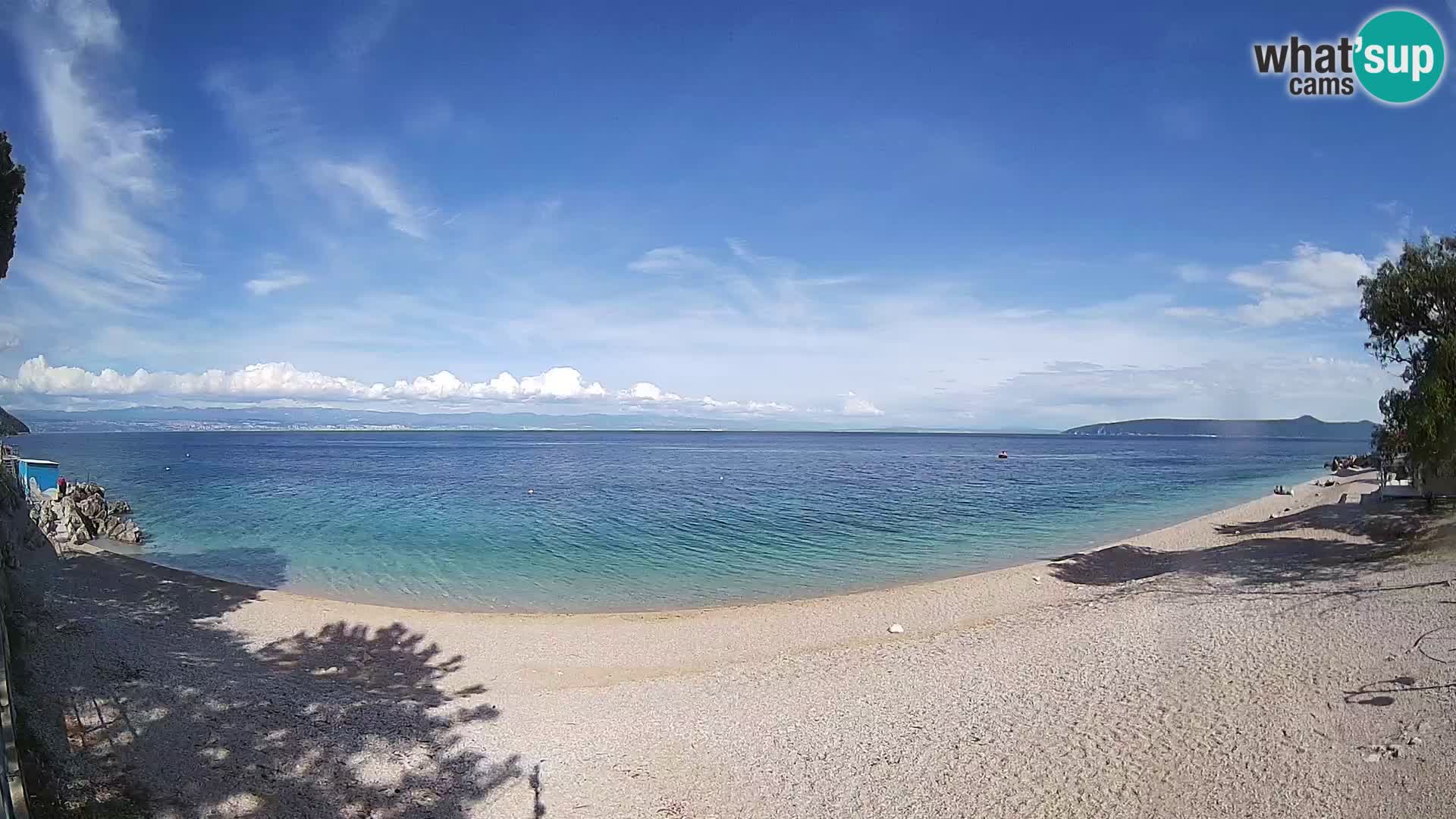 Livecam plage Sv. Ivan | Mošćenička Draga