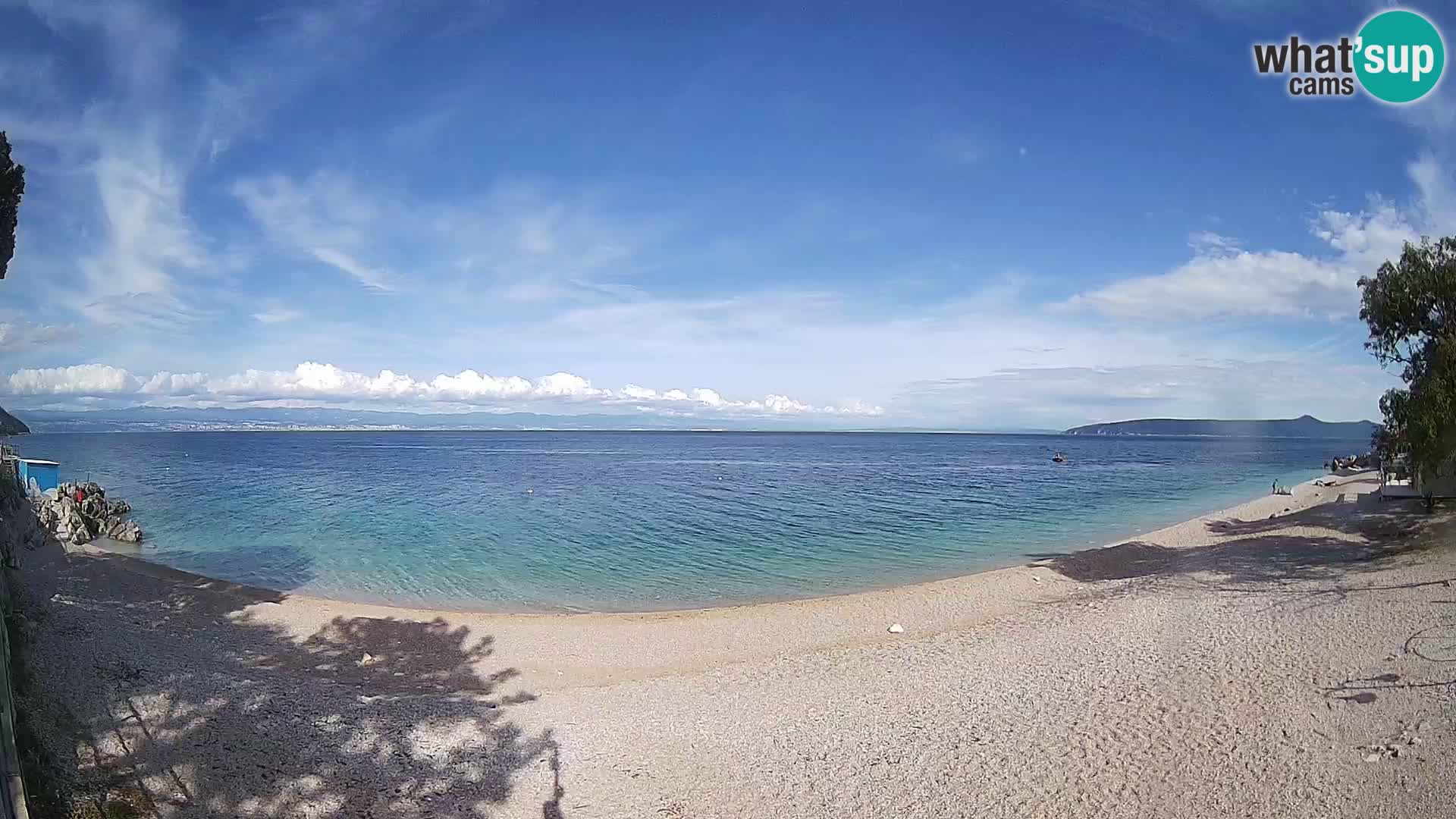Webcam Sv. Ivan beach | Mošćenička Draga