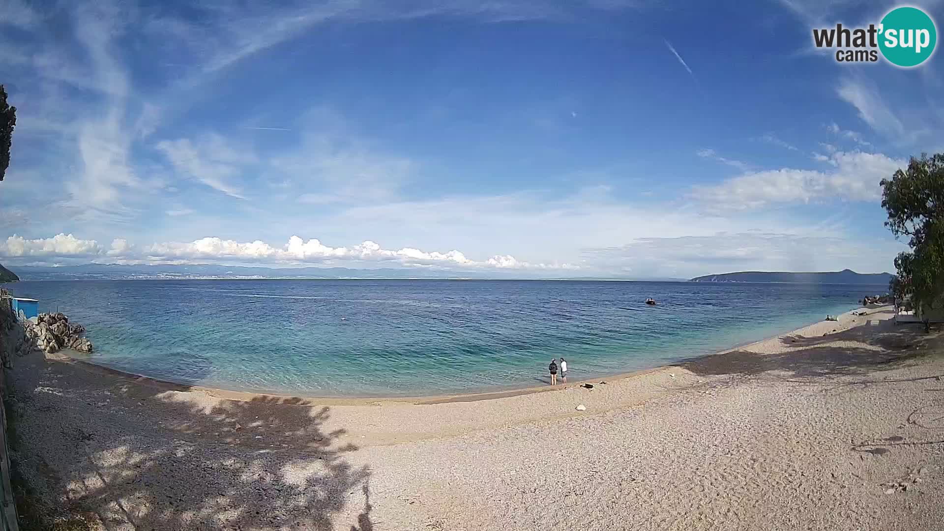 Webcam Sv. Ivan Strand | Mošćenička Draga