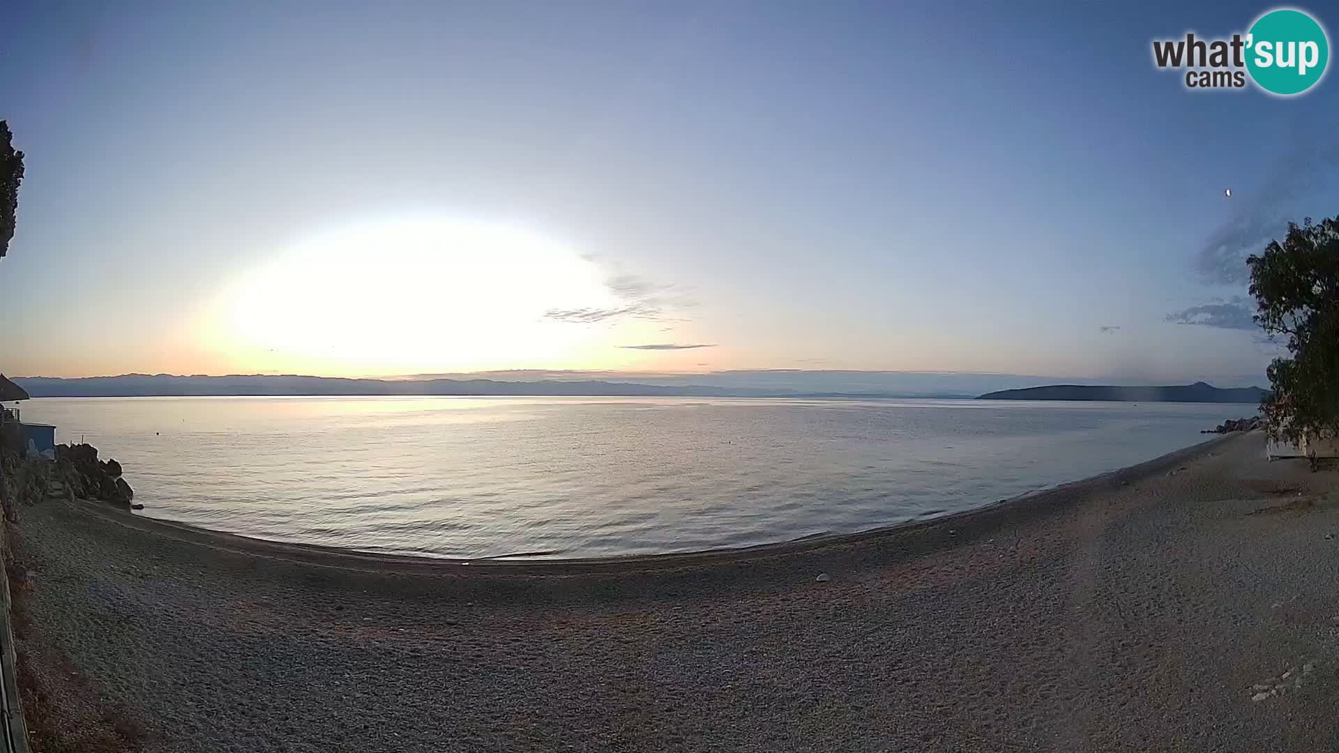 Webcam spiaggia Sv. Ivan | Draga di Moschiena