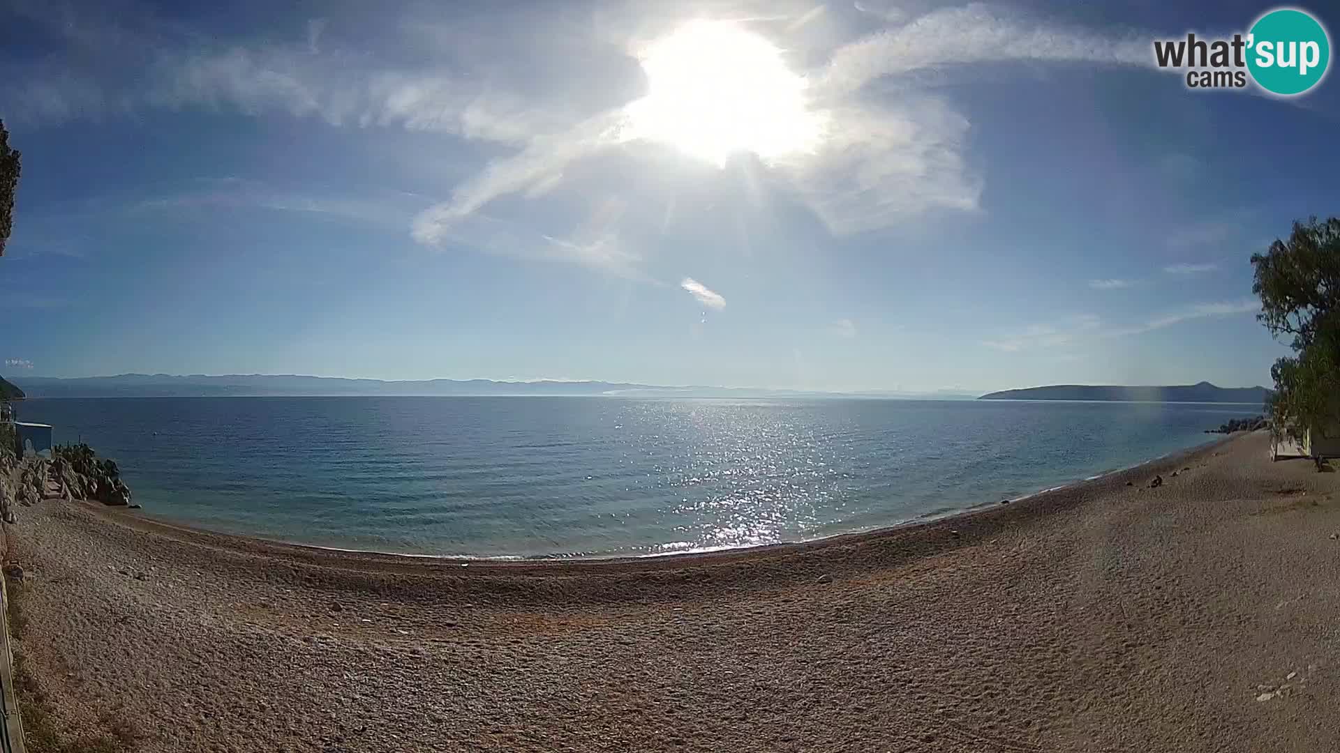 Webcam spiaggia Sv. Ivan | Draga di Moschiena