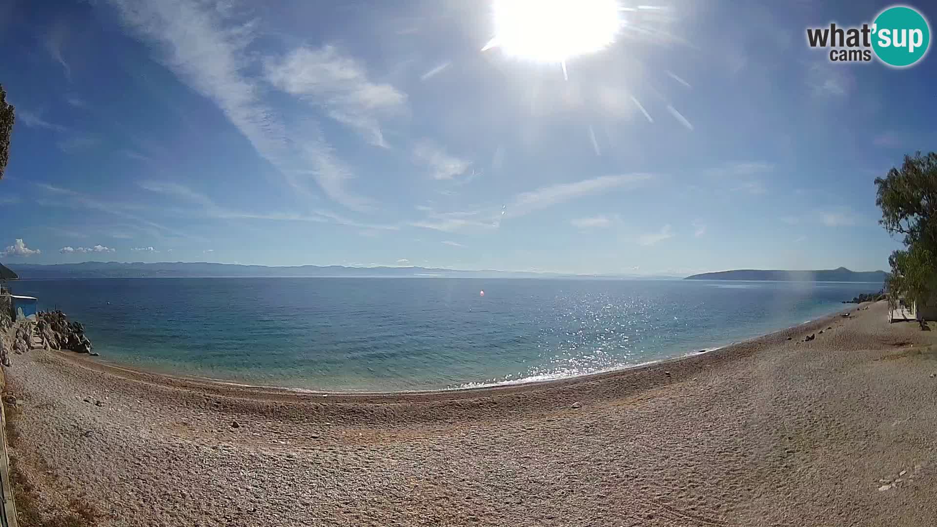 Webcam Sv. Ivan beach | Mošćenička Draga