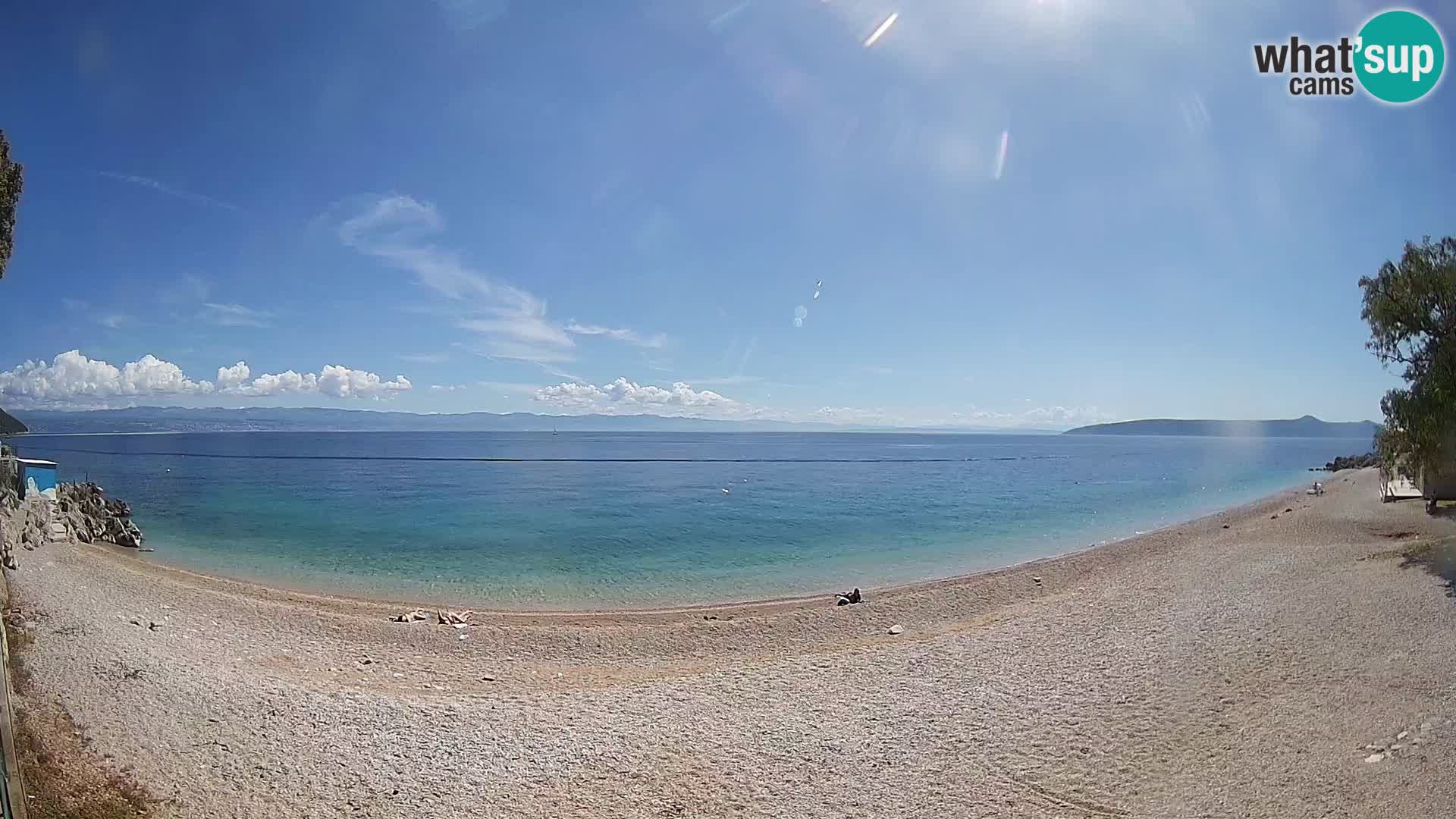 Webcam Sv. Ivan Strand | Mošćenička Draga