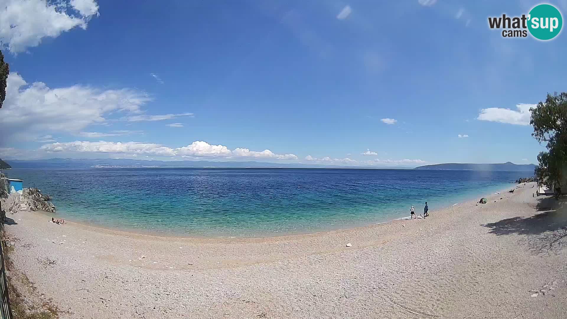 Webcam Sv. Ivan beach | Mošćenička Draga
