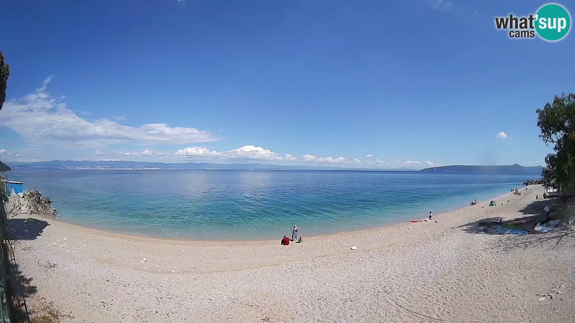 Webcam Sv. Ivan beach | Mošćenička Draga