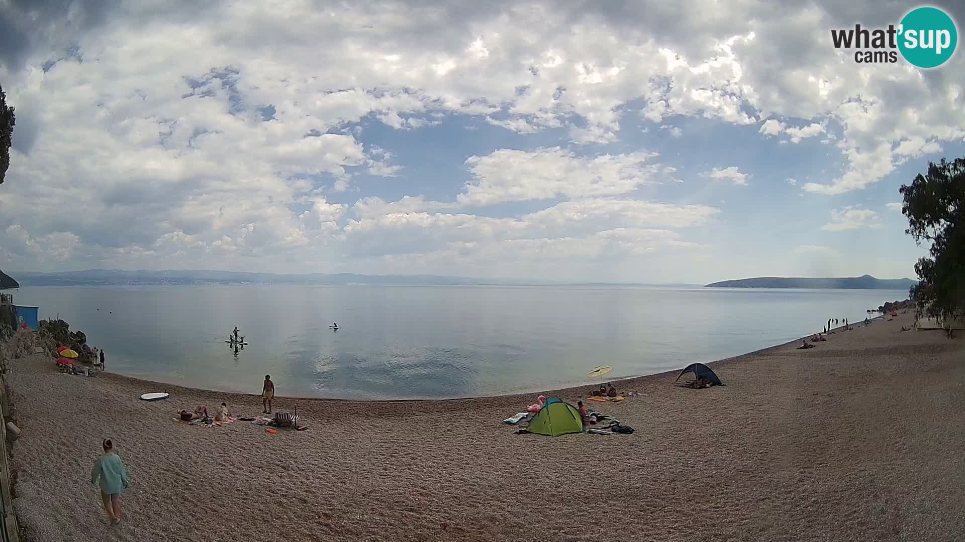 Webcam Sv. Ivan beach | Mošćenička Draga