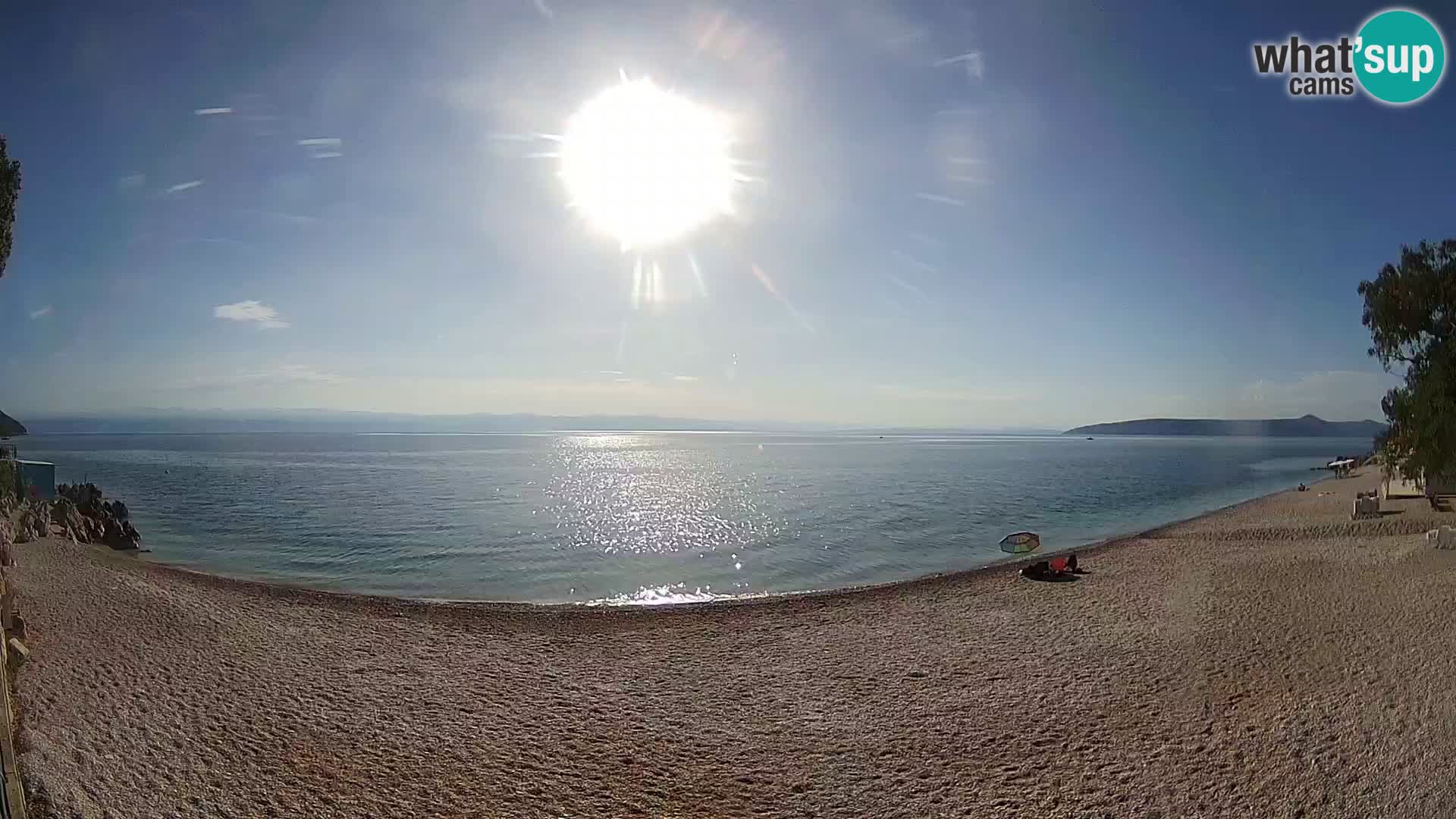 Webcam Sv. Ivan Strand | Mošćenička Draga