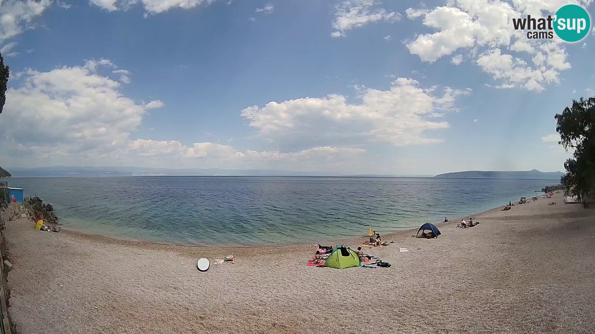 Livecam plage Sv. Ivan | Mošćenička Draga