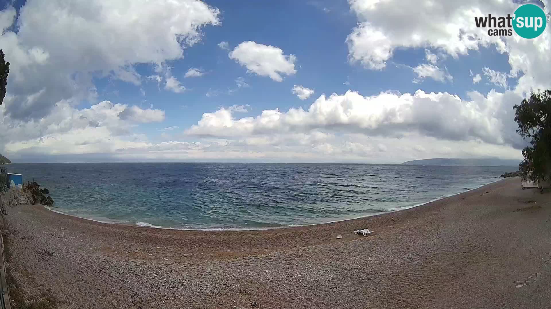 Webcam Sv. Ivan beach | Mošćenička Draga