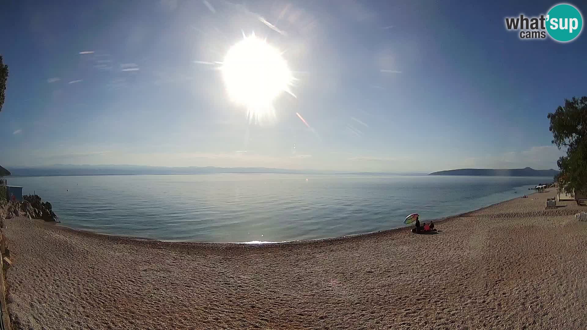 Webcam Sv. Ivan Strand | Mošćenička Draga