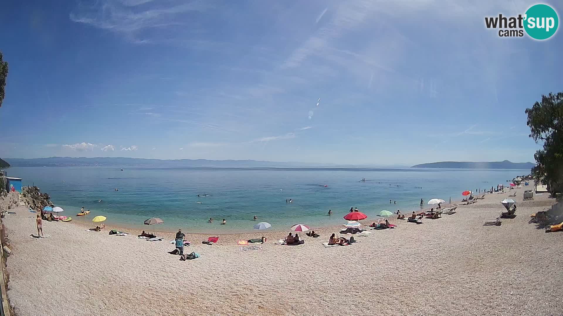 Web kamera plaža Sv. Ivan | Mošćenička Draga