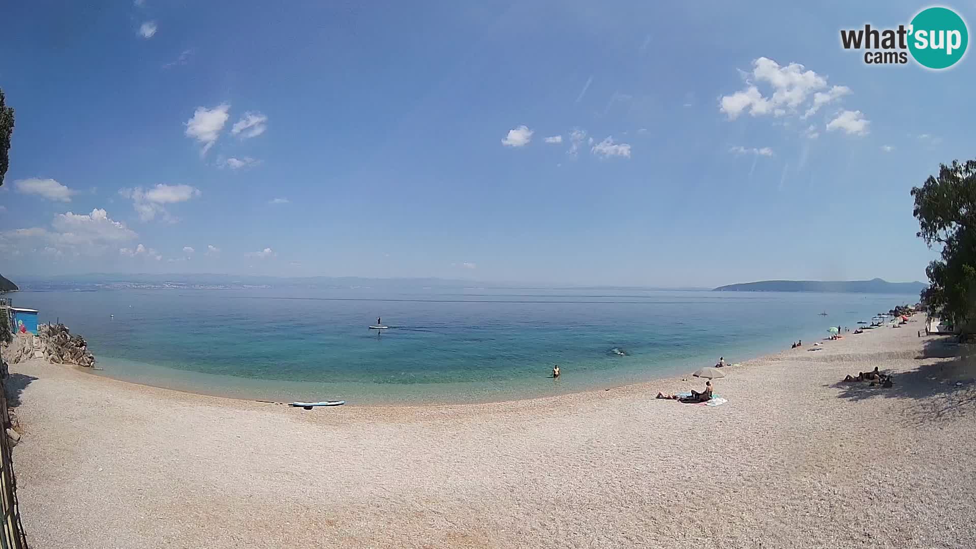 Webcam playa Sv. Ivan | Mošćenička Draga