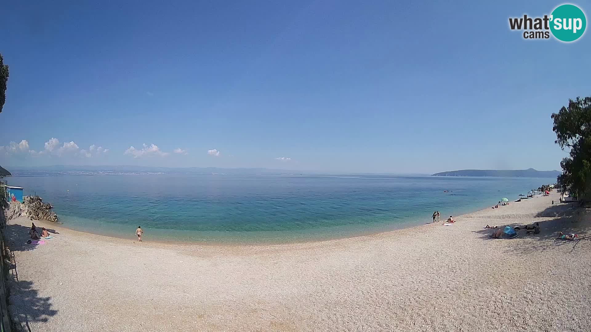 Webcam Sv. Ivan beach | Mošćenička Draga