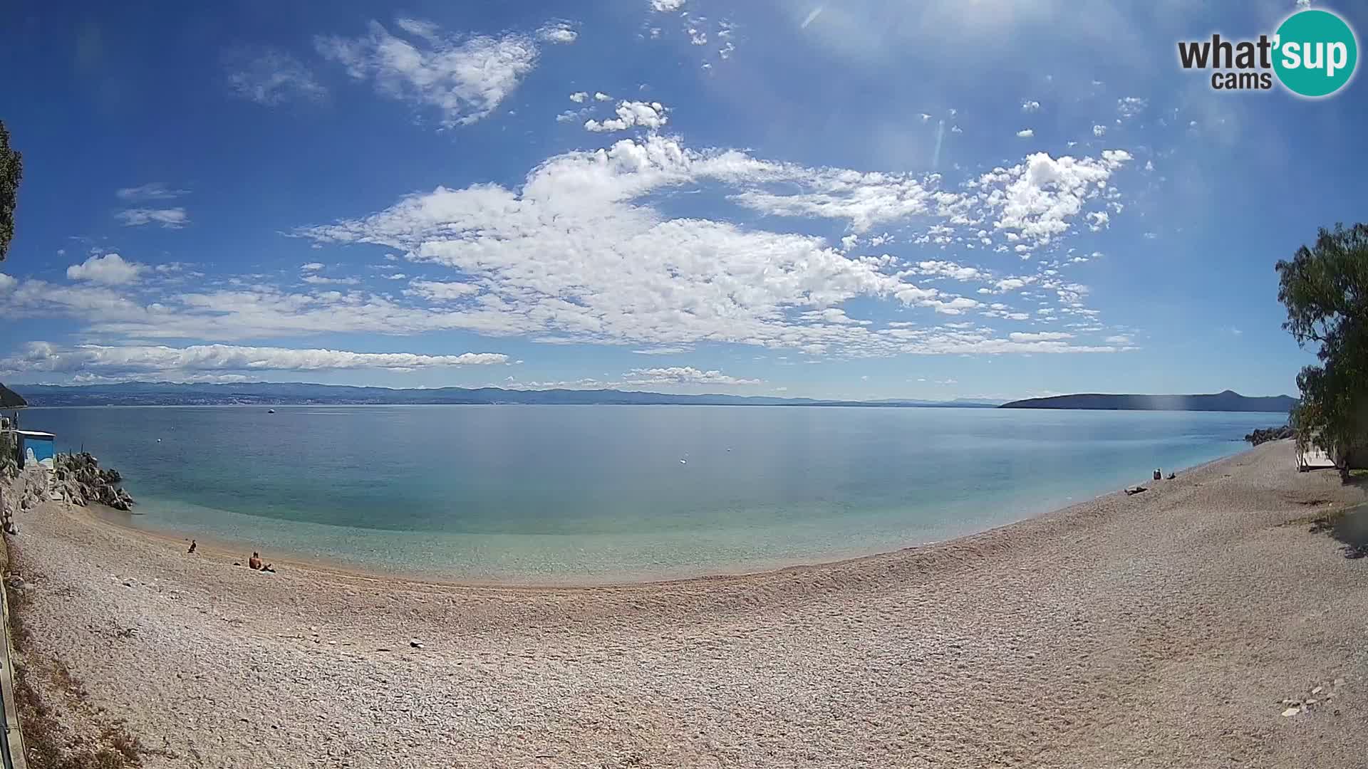 Webcam spiaggia Sv. Ivan | Draga di Moschiena
