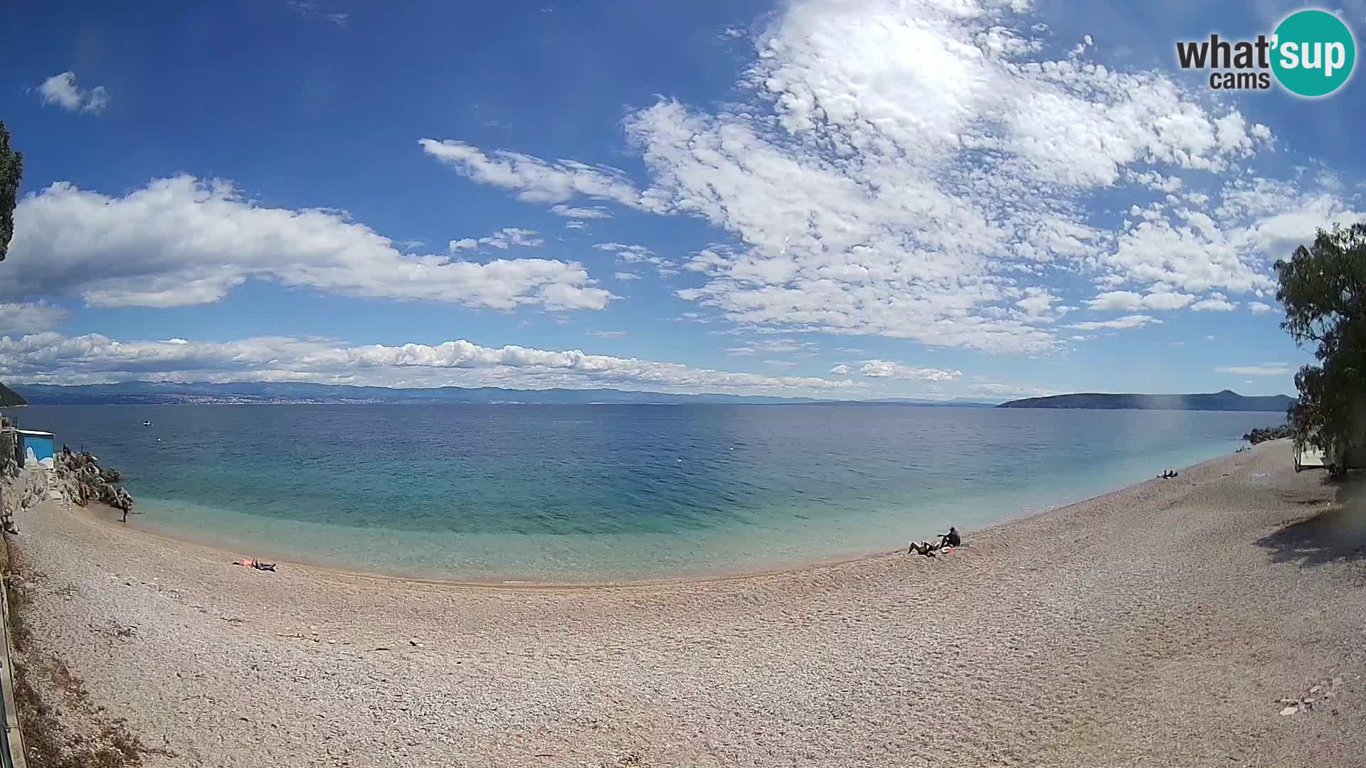 Webcam Sv. Ivan beach | Mošćenička Draga