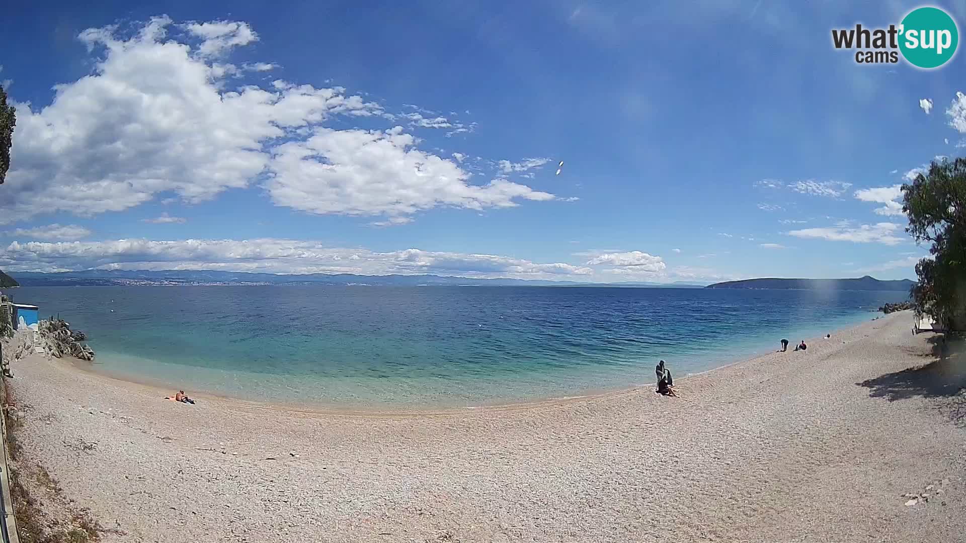 Webcam Sv. Ivan beach | Mošćenička Draga