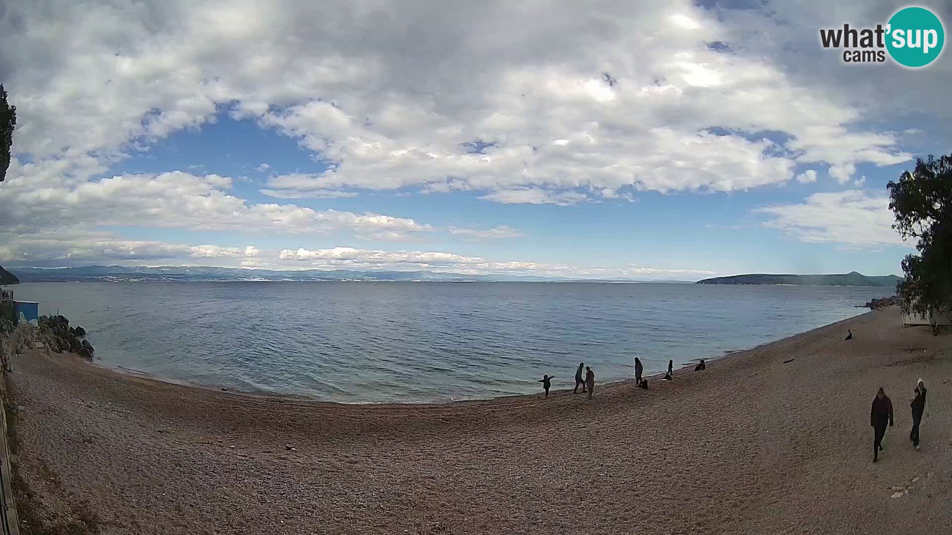 Webcam Sv. Ivan Strand | Mošćenička Draga