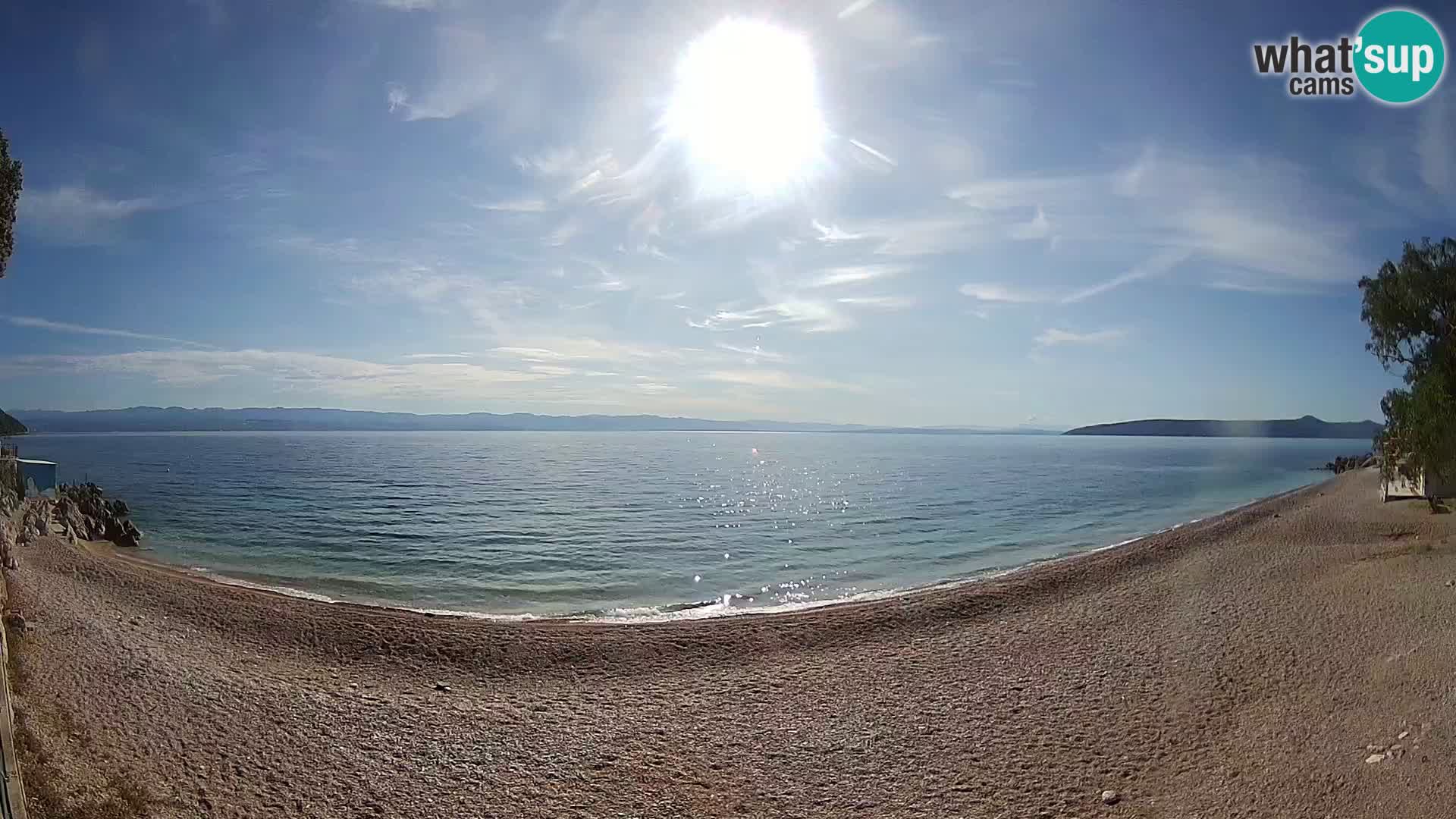 Webcam spiaggia Sv. Ivan | Draga di Moschiena