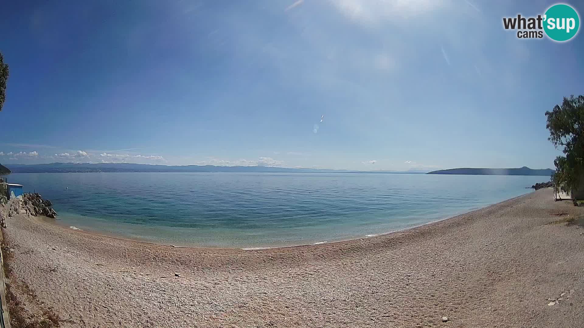 Webcam spiaggia Sv. Ivan | Draga di Moschiena