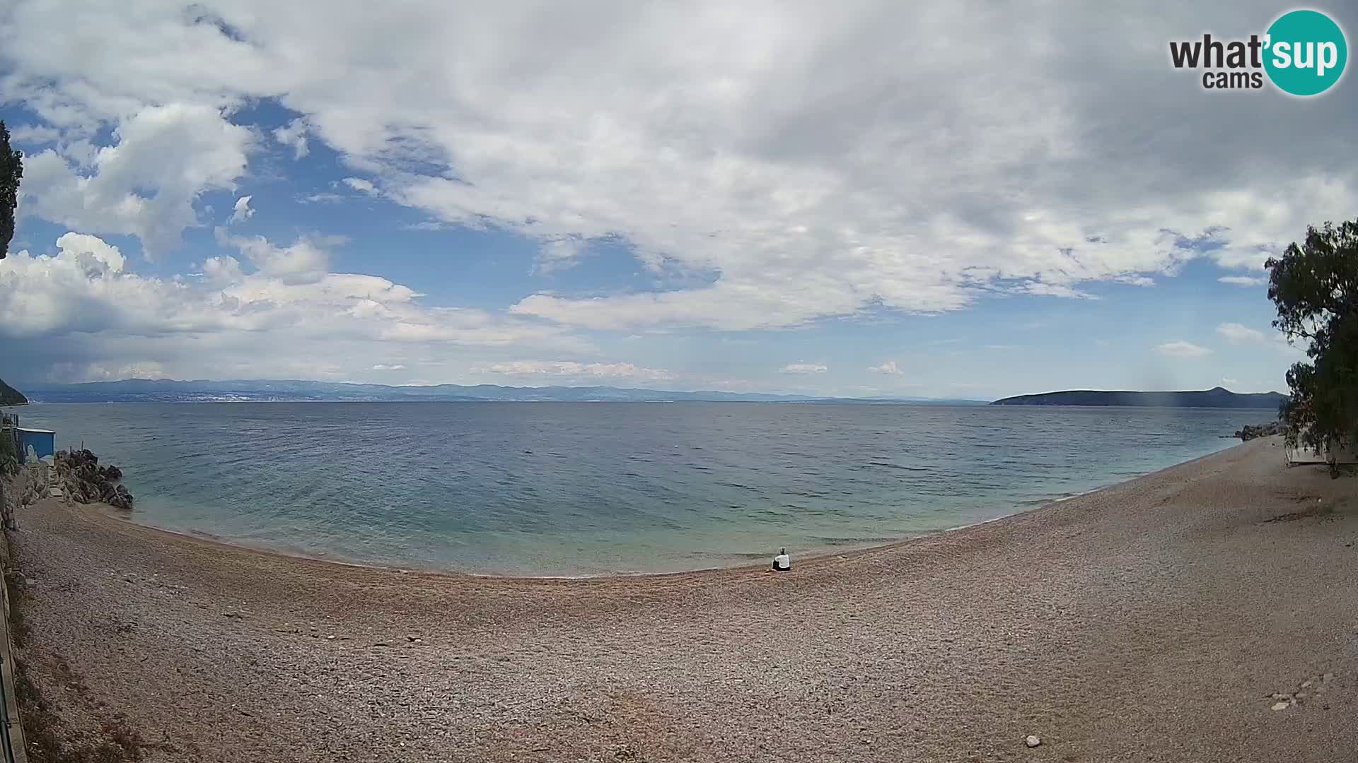 Webcam playa Sv. Ivan | Mošćenička Draga