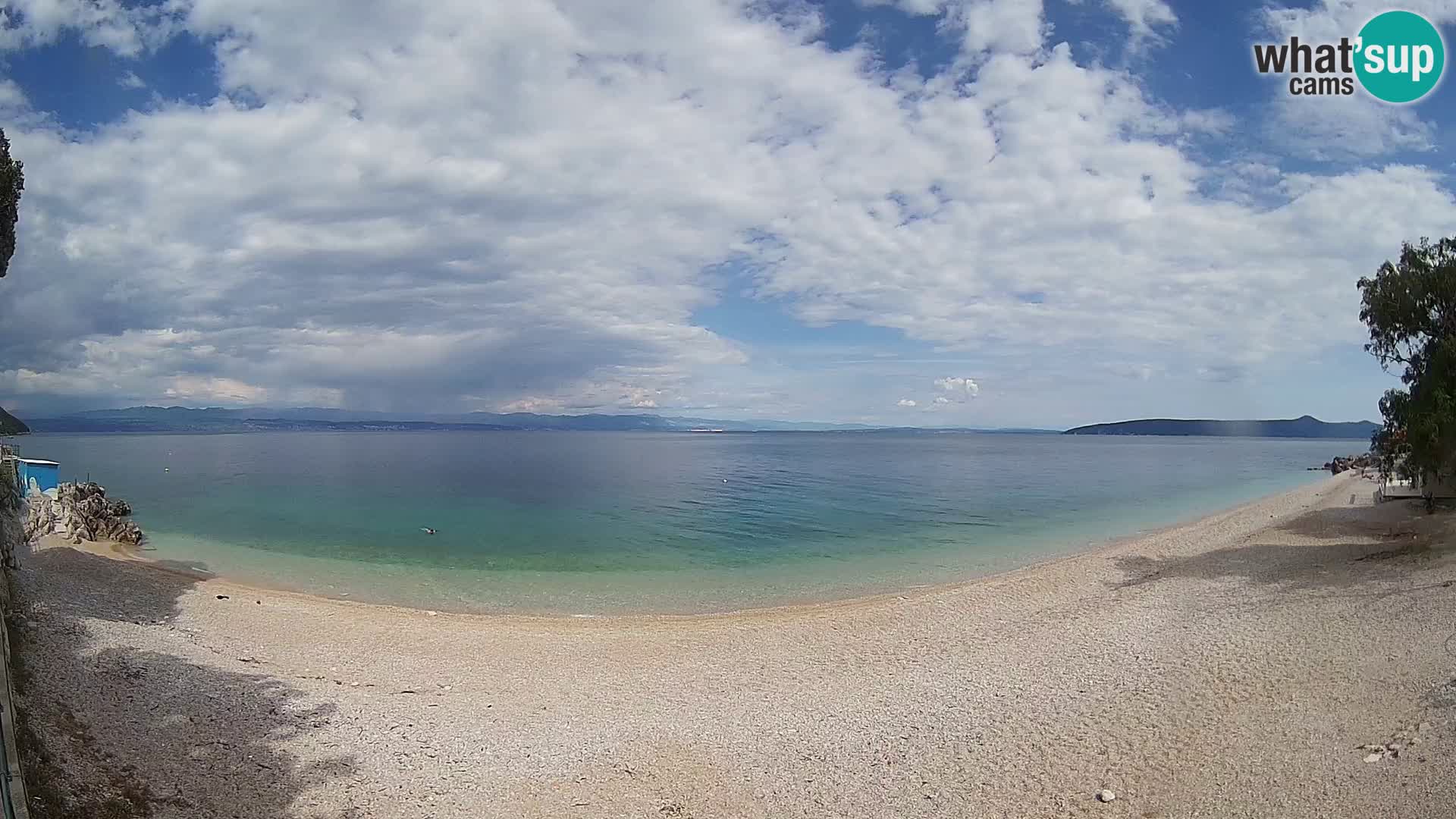 Webcam Sv. Ivan beach | Mošćenička Draga