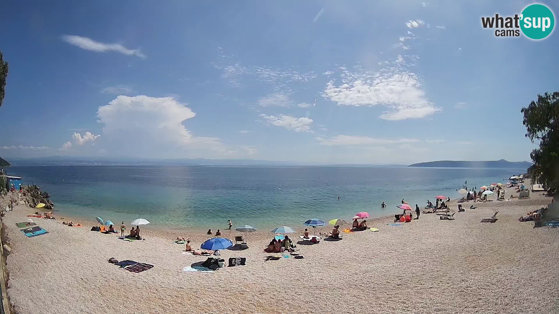 Webcam Sv. Ivan beach | Mošćenička Draga