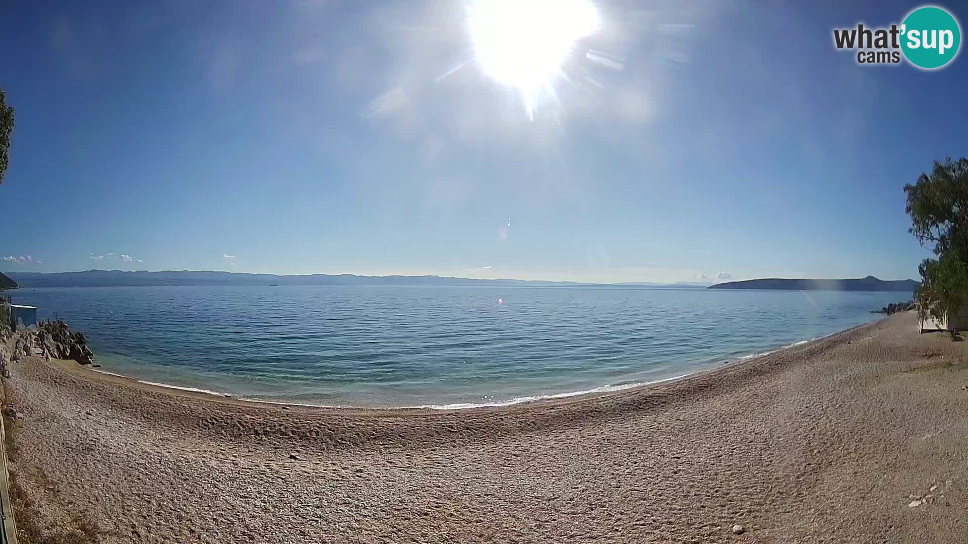 Webcam spiaggia Sv. Ivan | Draga di Moschiena