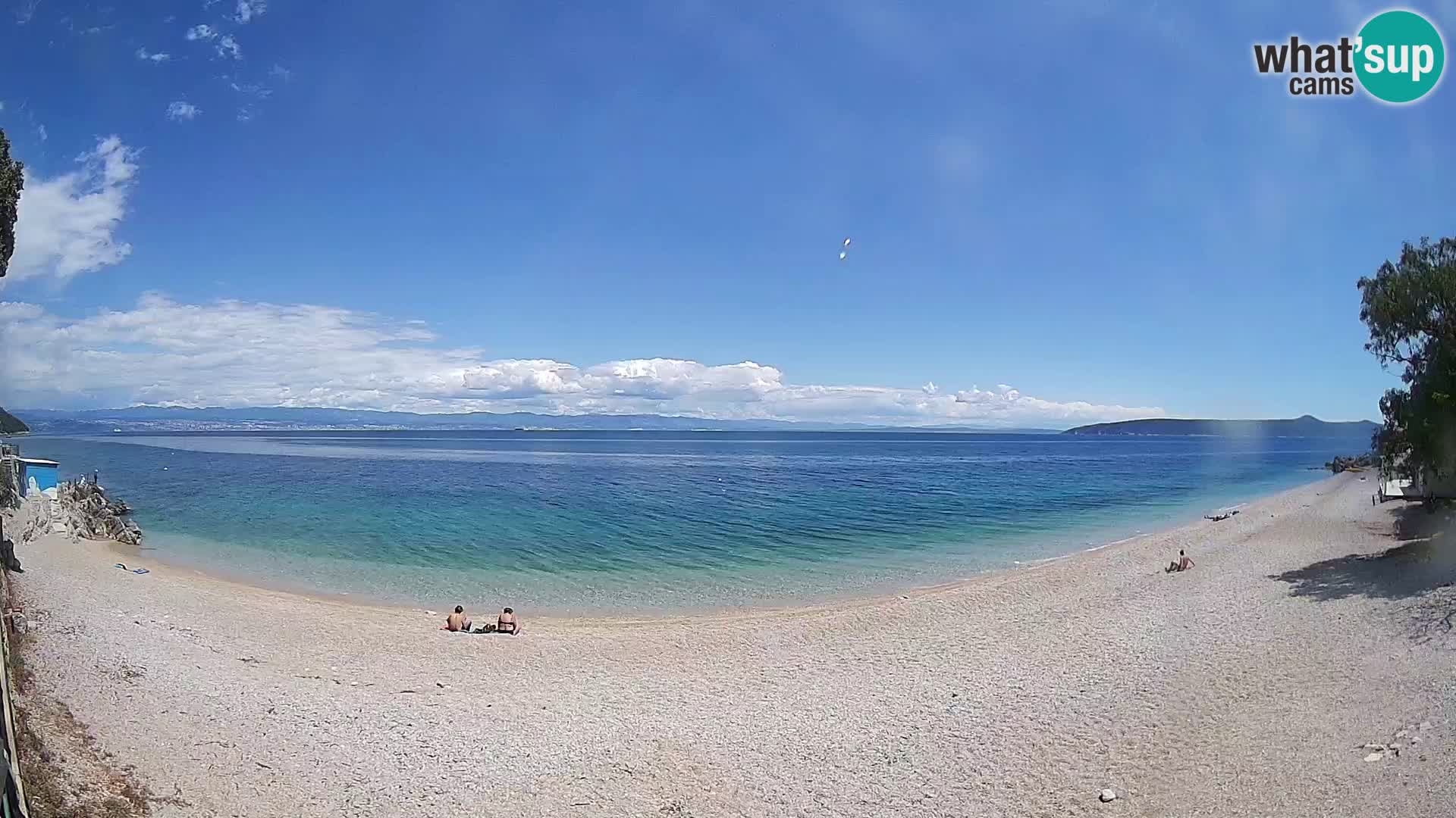 Webcam Sv. Ivan beach | Mošćenička Draga