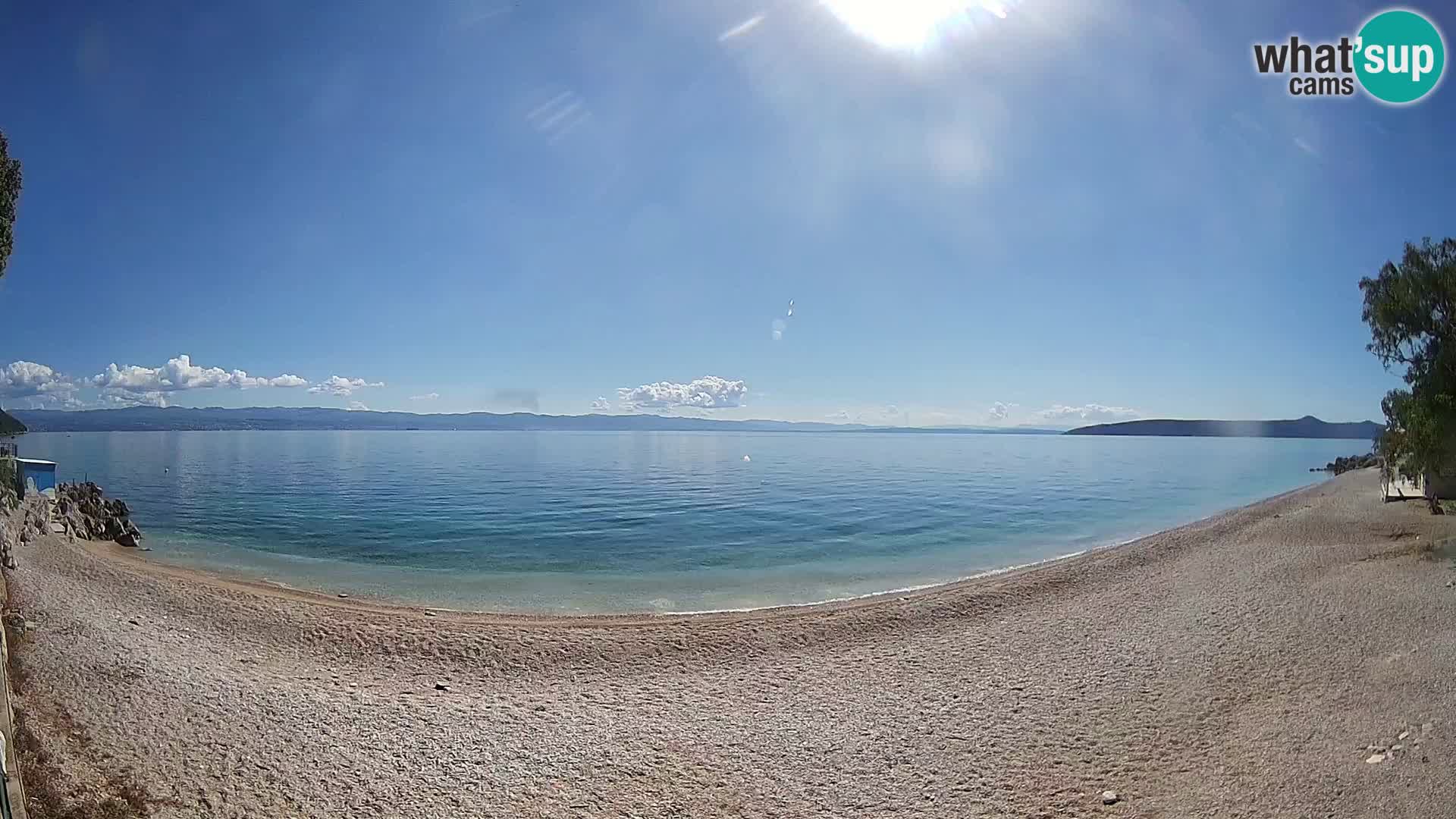 Webcam spiaggia Sv. Ivan | Draga di Moschiena