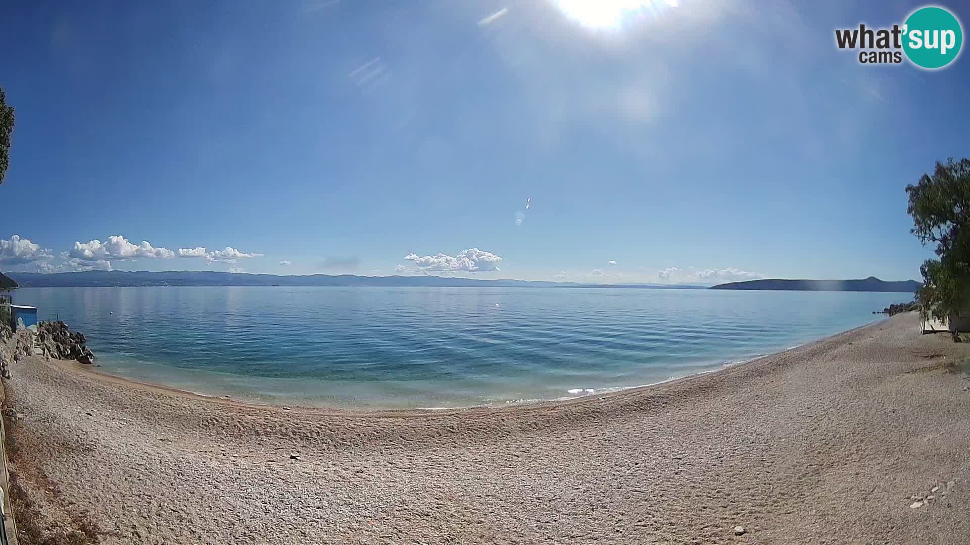 Webcam spiaggia Sv. Ivan | Draga di Moschiena