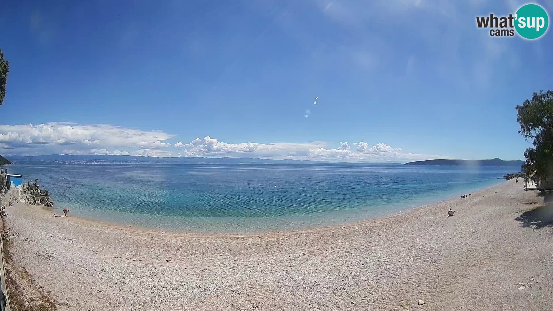 Webcam playa Sv. Ivan | Mošćenička Draga