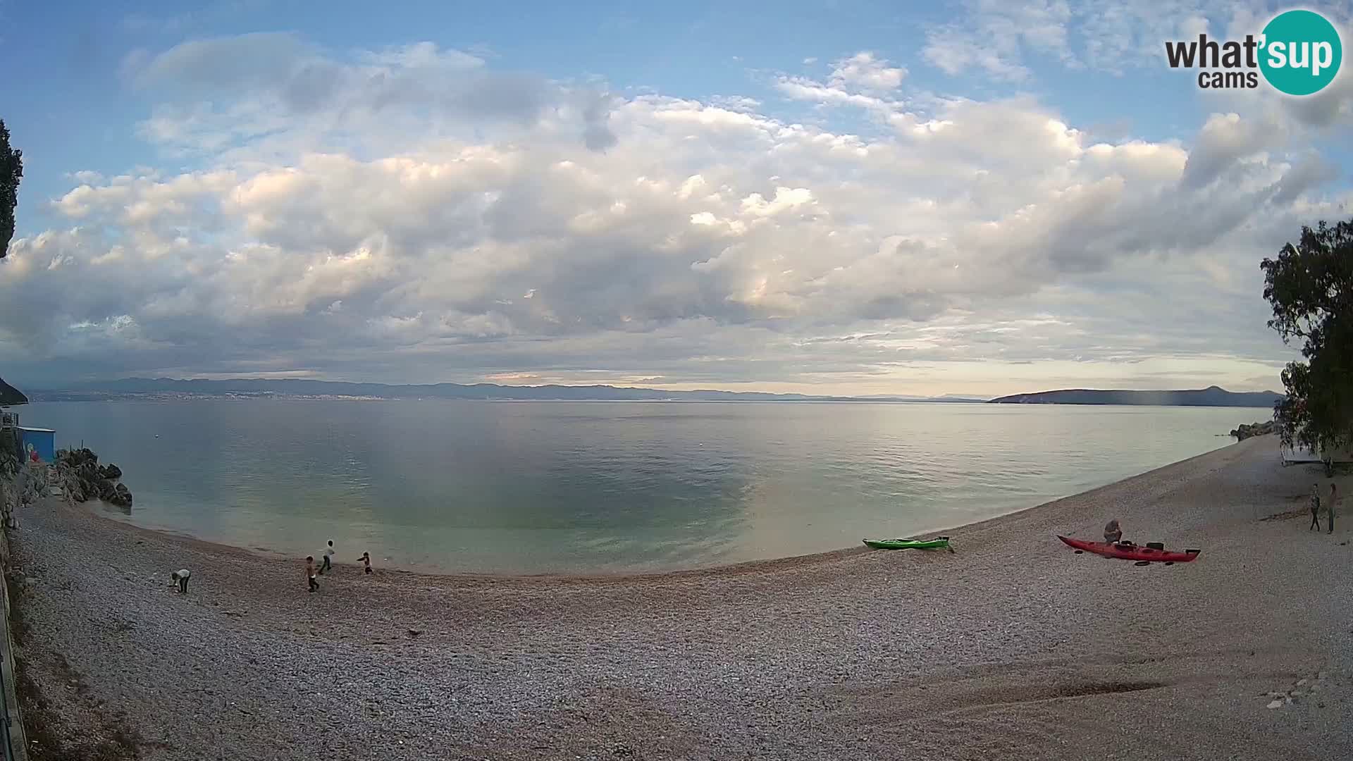 Spletna kamera plaža Sv. Ivan | Mošćenička Draga