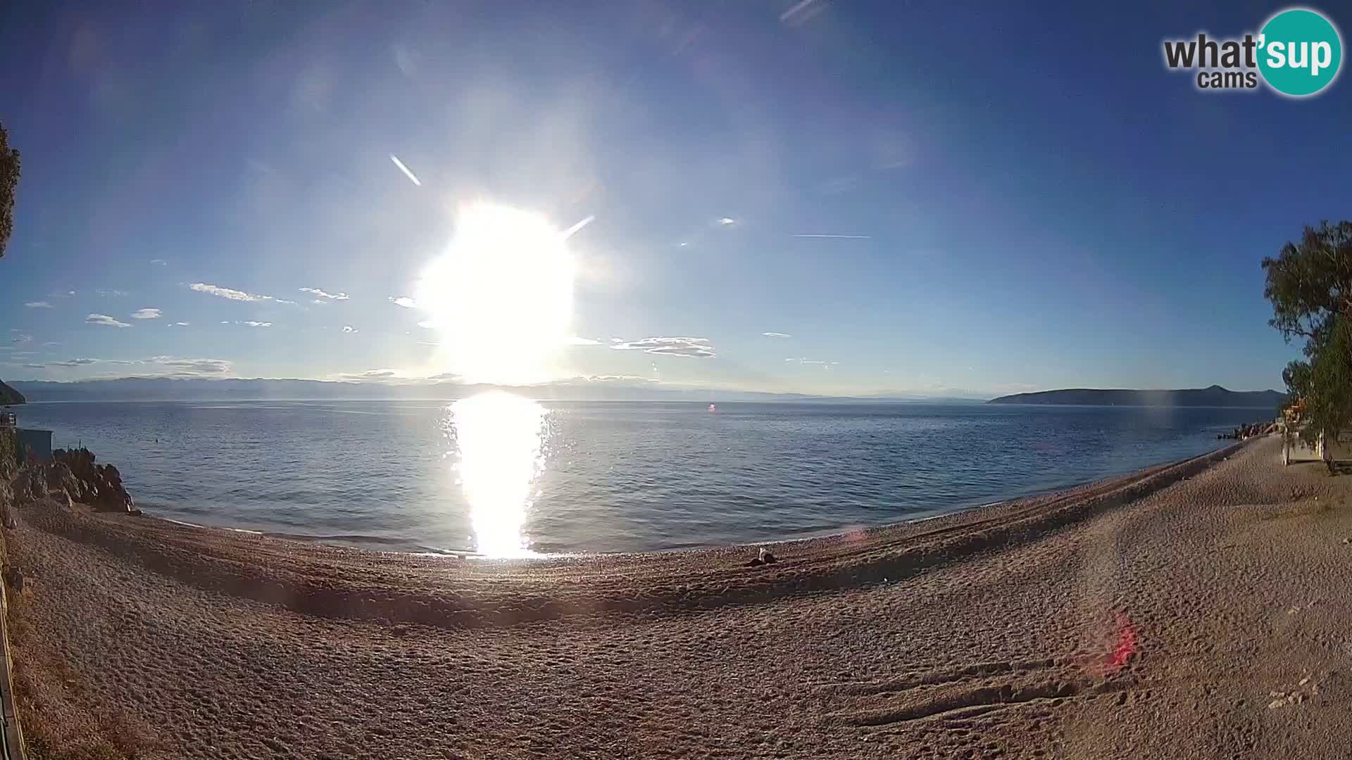 Webcam Sv. Ivan beach | Mošćenička Draga
