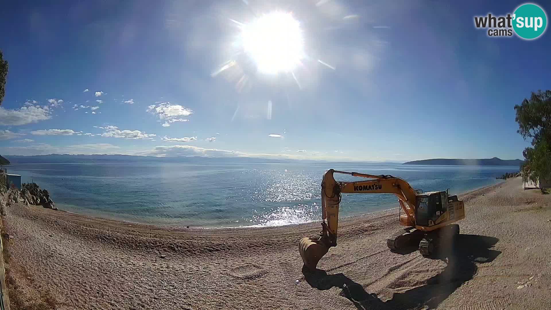 Webcam Sv. Ivan beach | Mošćenička Draga