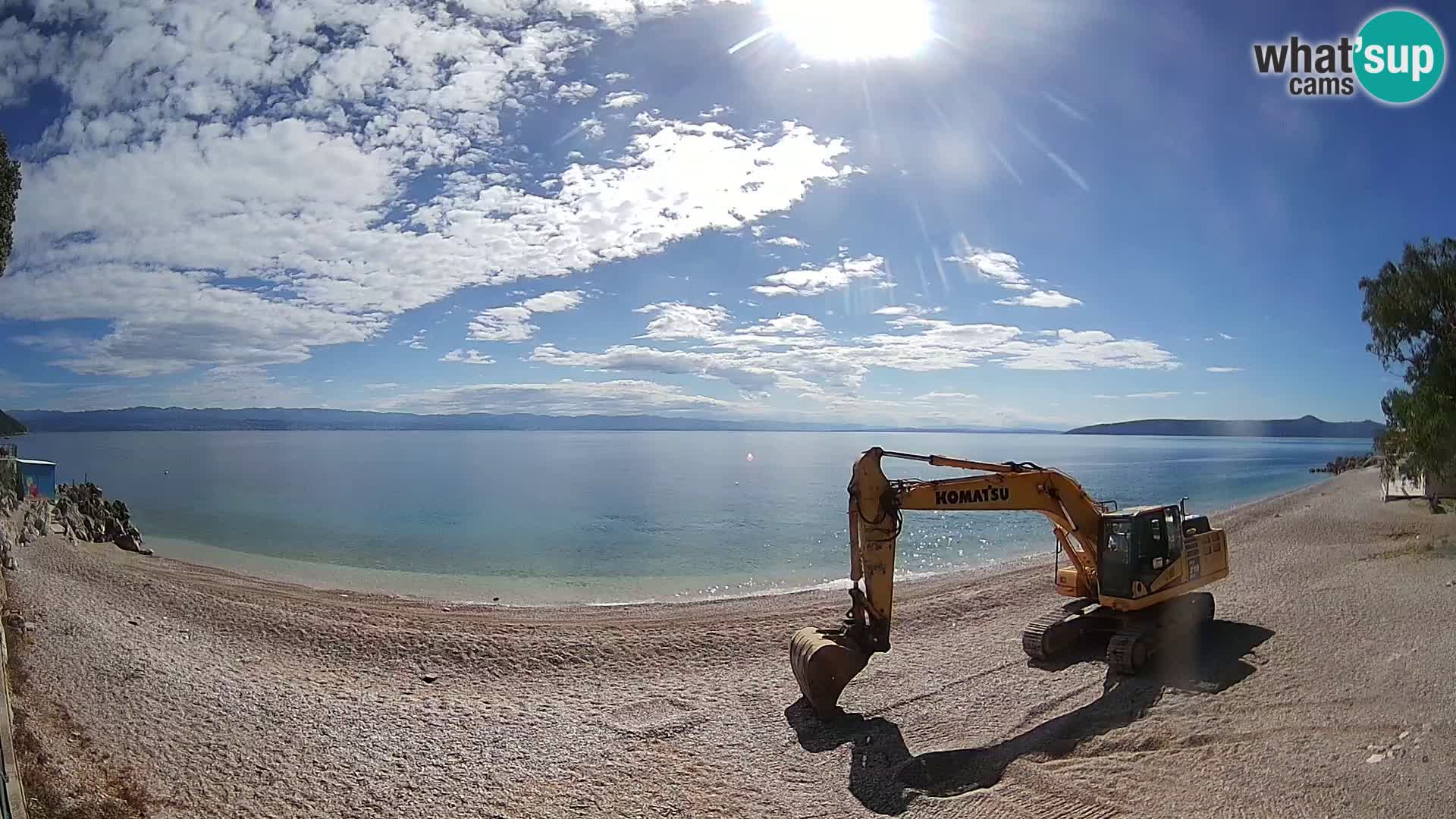 Spletna kamera plaža Sv. Ivan | Mošćenička Draga