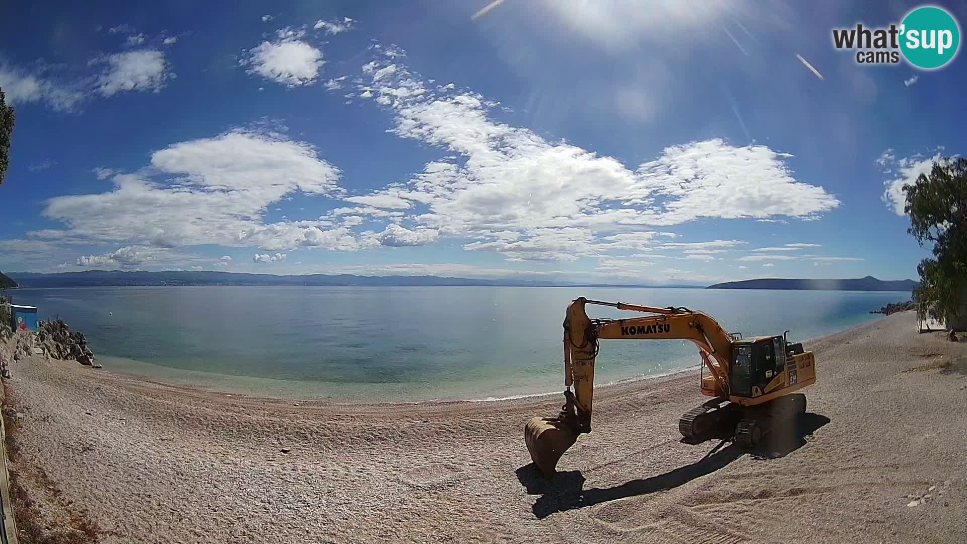 Webcam Sv. Ivan beach | Mošćenička Draga