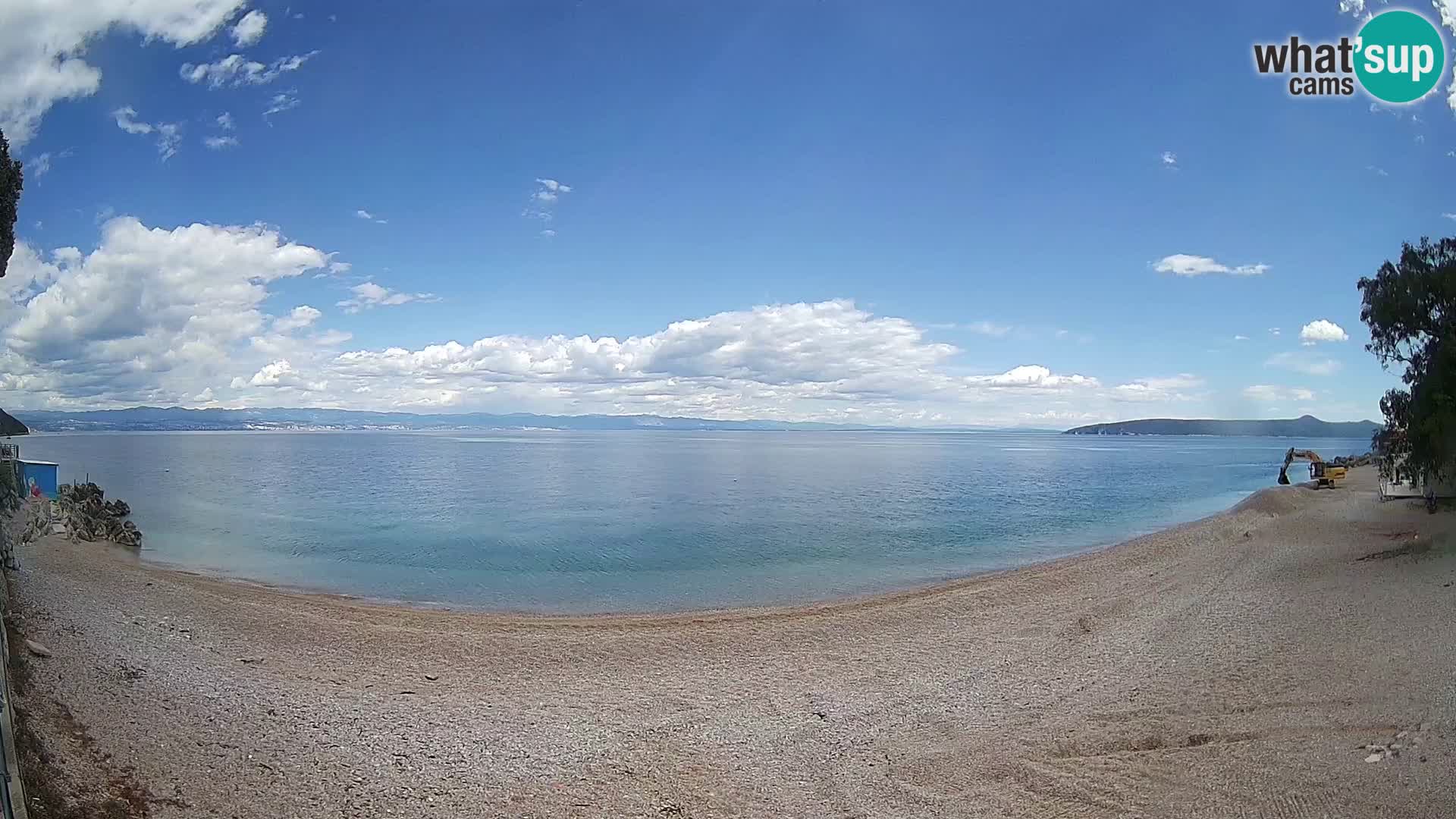Webcam spiaggia Sv. Ivan | Draga di Moschiena