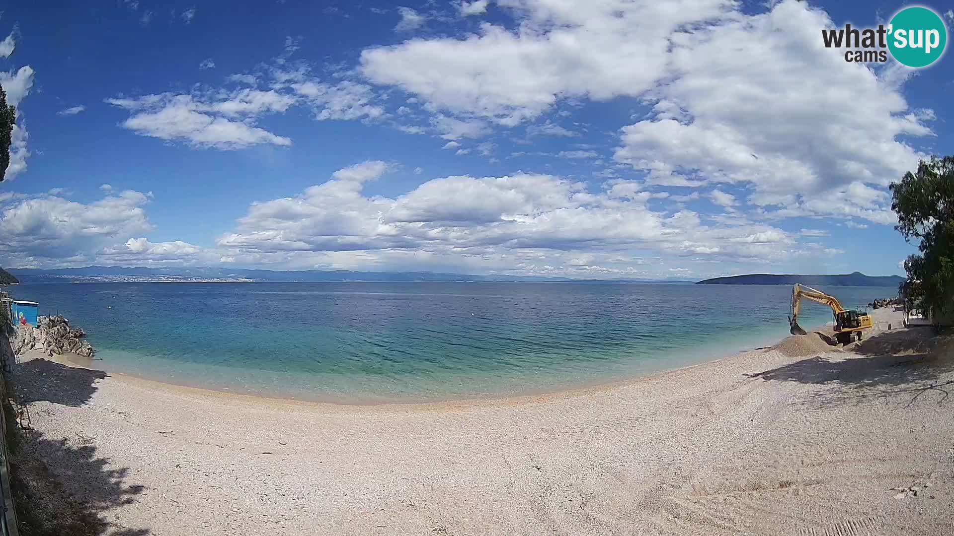 Webcam spiaggia Sv. Ivan | Draga di Moschiena