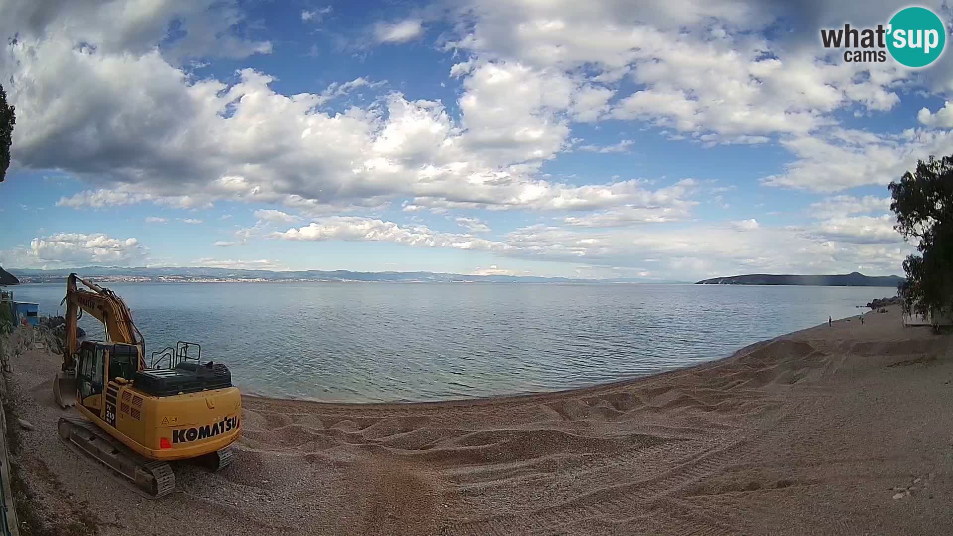 Spletna kamera plaža Sv. Ivan | Mošćenička Draga