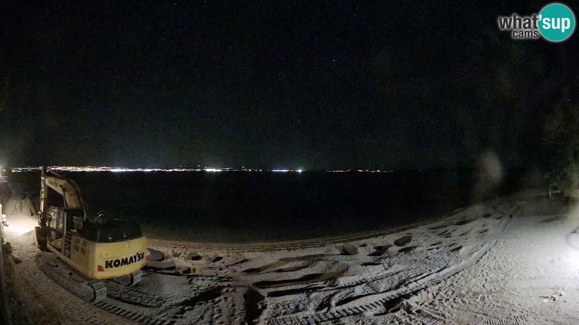 Webcam spiaggia Sv. Ivan | Draga di Moschiena
