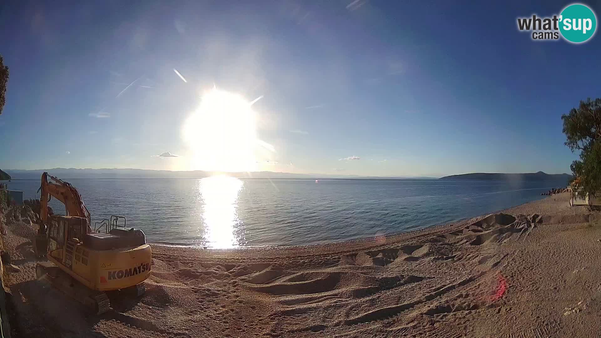 Webcam Sv. Ivan beach | Mošćenička Draga