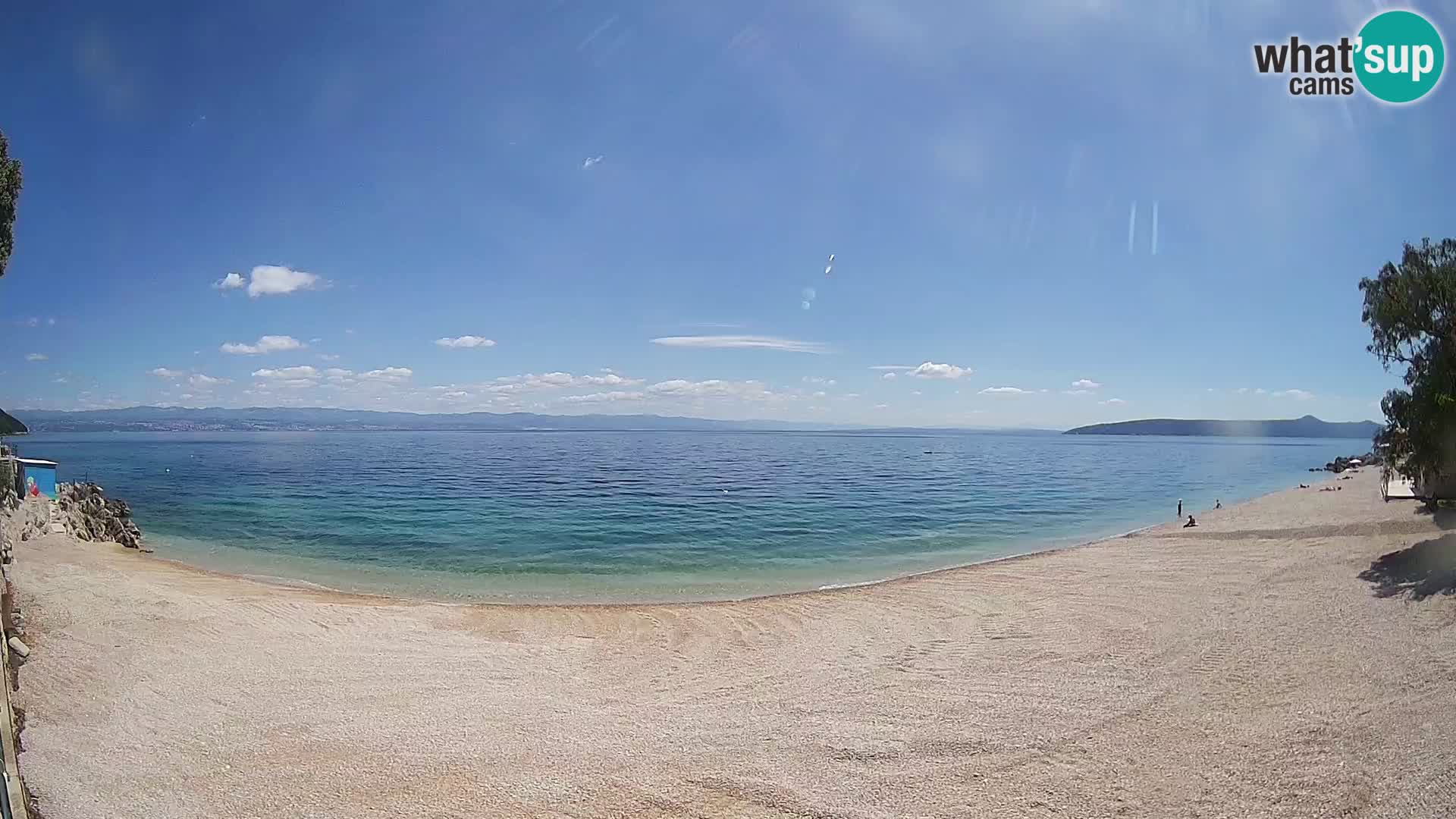 Webcam Sv. Ivan Strand | Mošćenička Draga