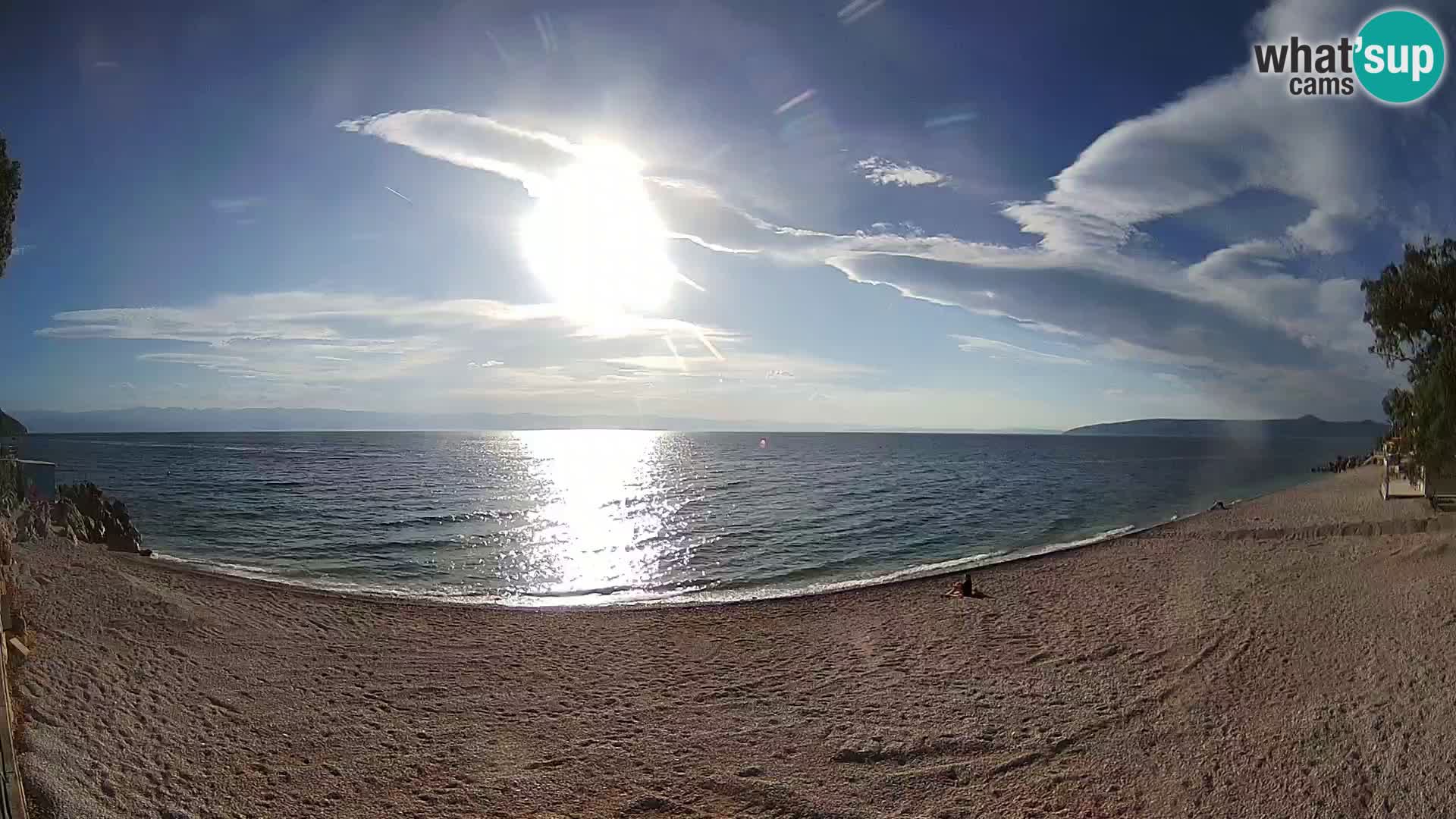 Webcam spiaggia Sv. Ivan | Draga di Moschiena