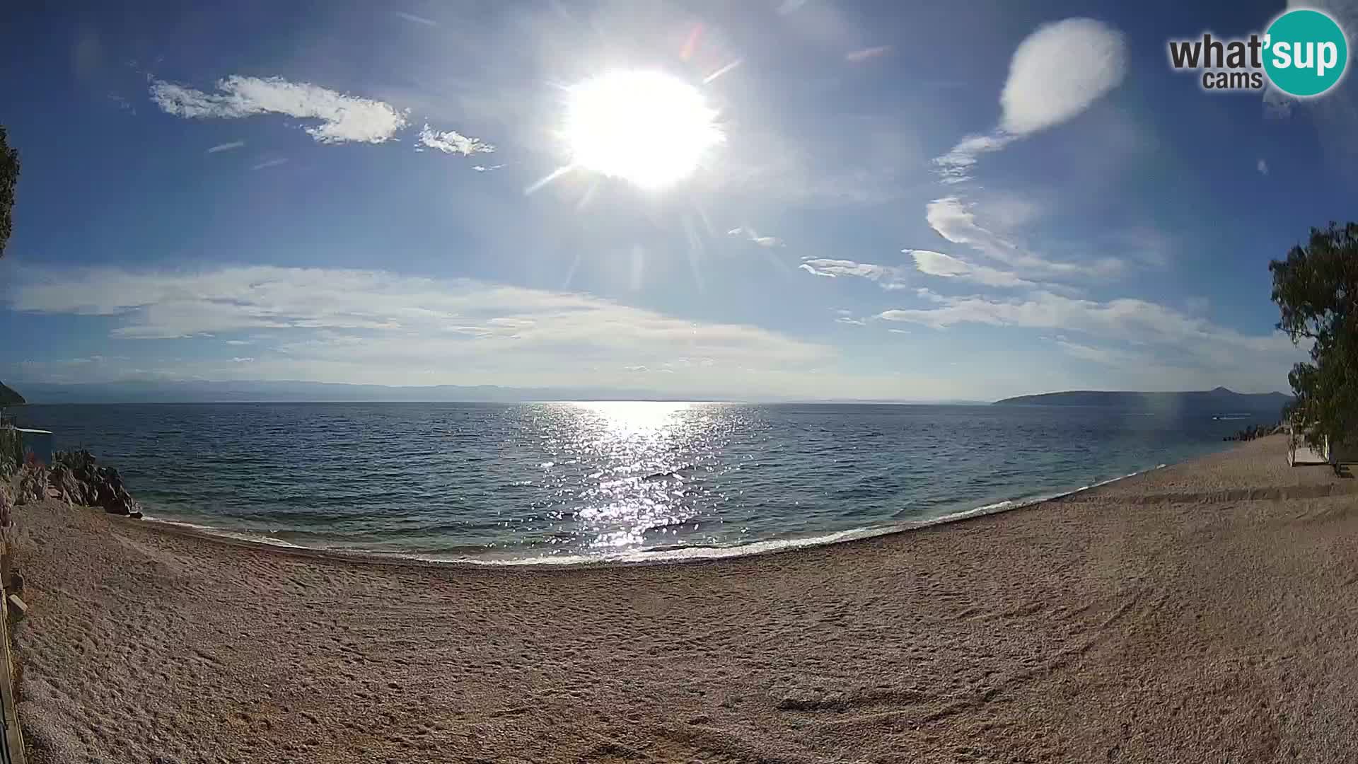 Webcam spiaggia Sv. Ivan | Draga di Moschiena