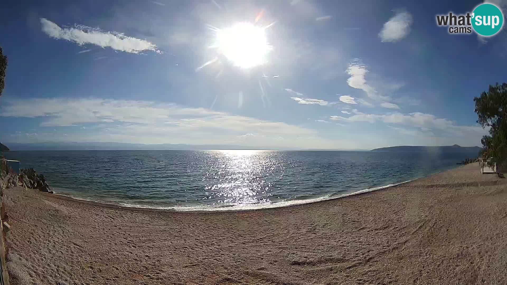 Webcam spiaggia Sv. Ivan | Draga di Moschiena
