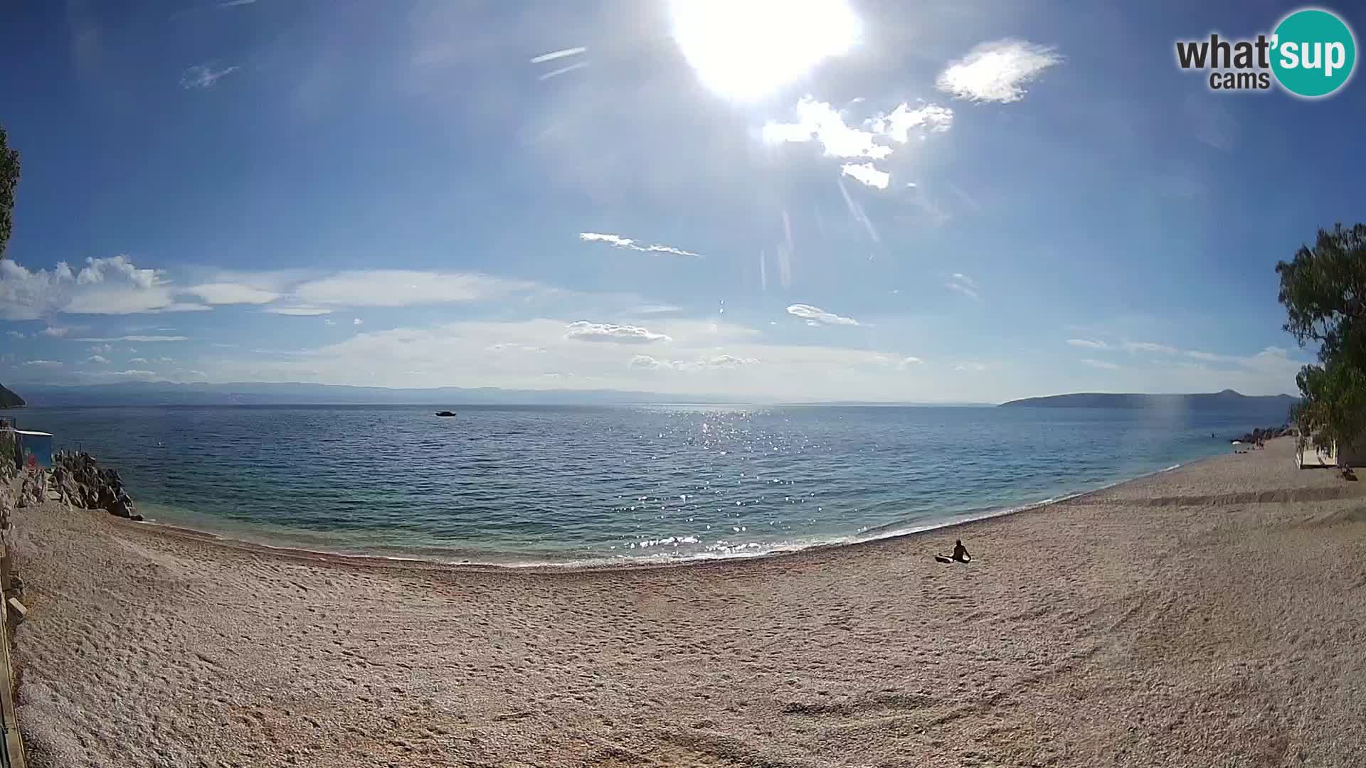 Webcam spiaggia Sv. Ivan | Draga di Moschiena